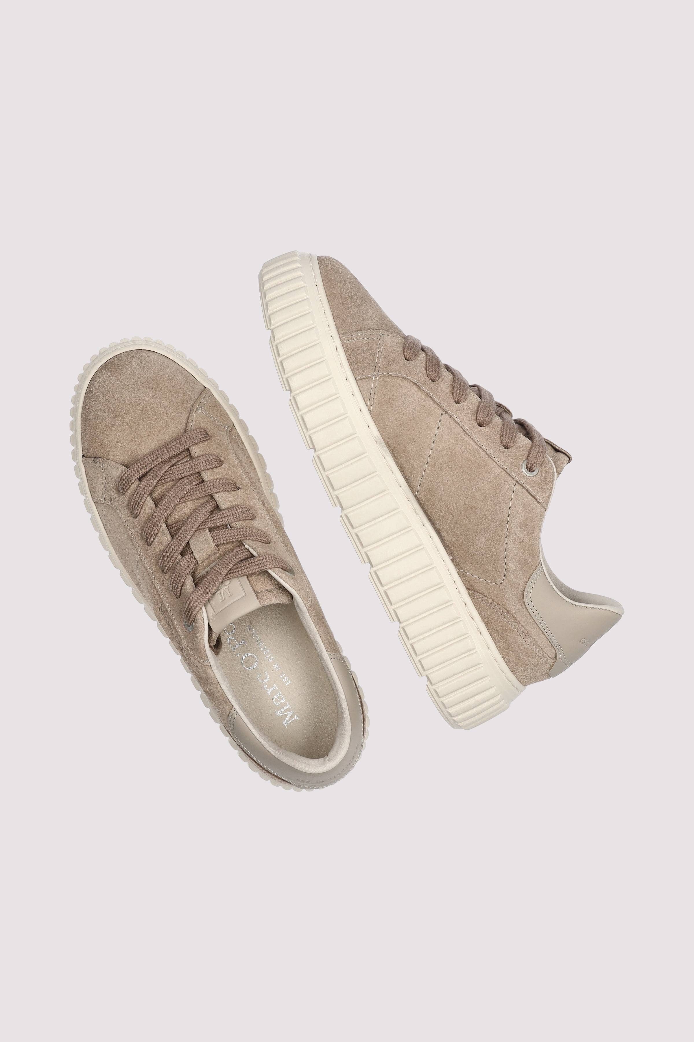 Marc O Polo Schuhe - Marc O'Polo Damen Sneaker Taupe