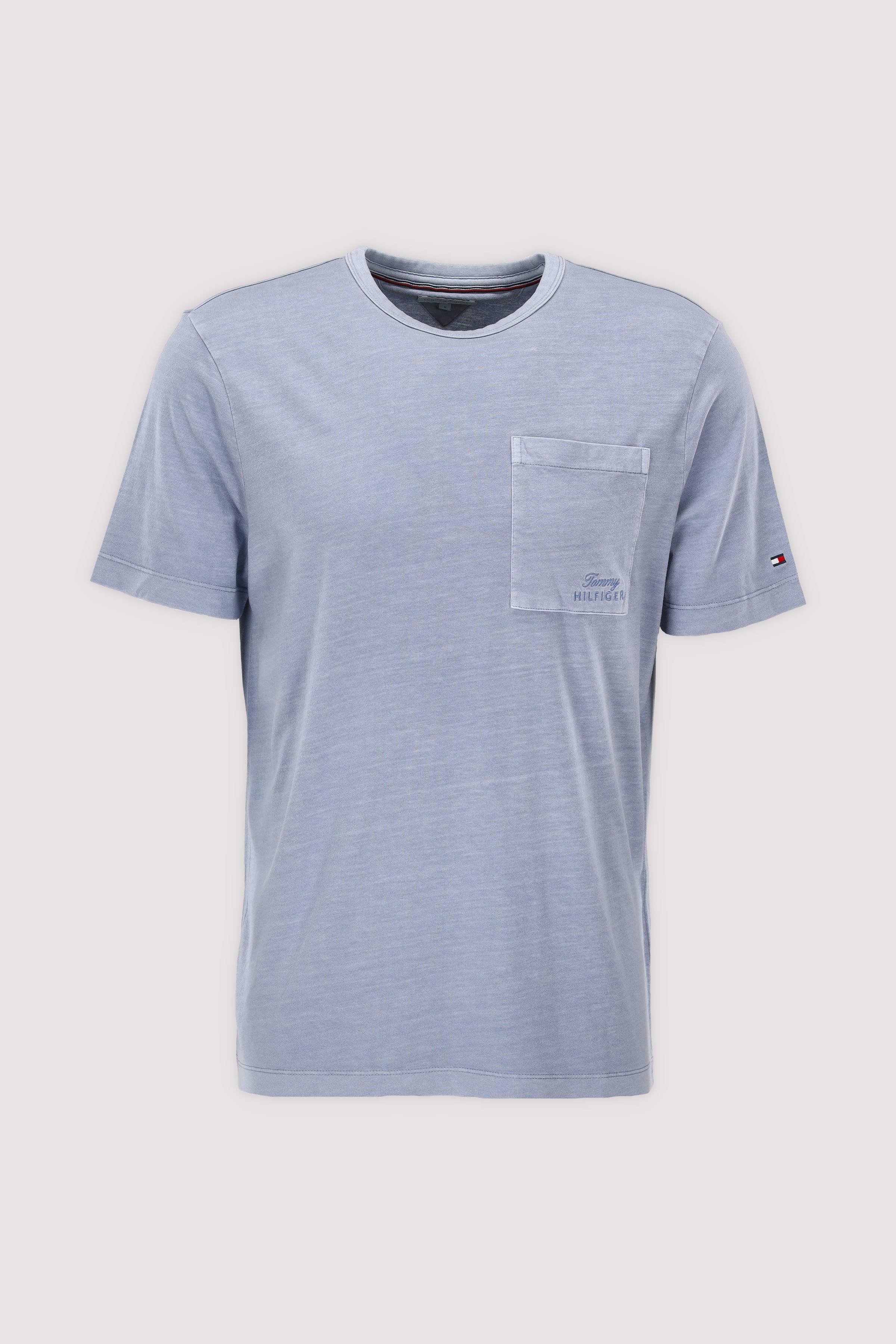 GARMENT DYE POCKET REGULAR TEE