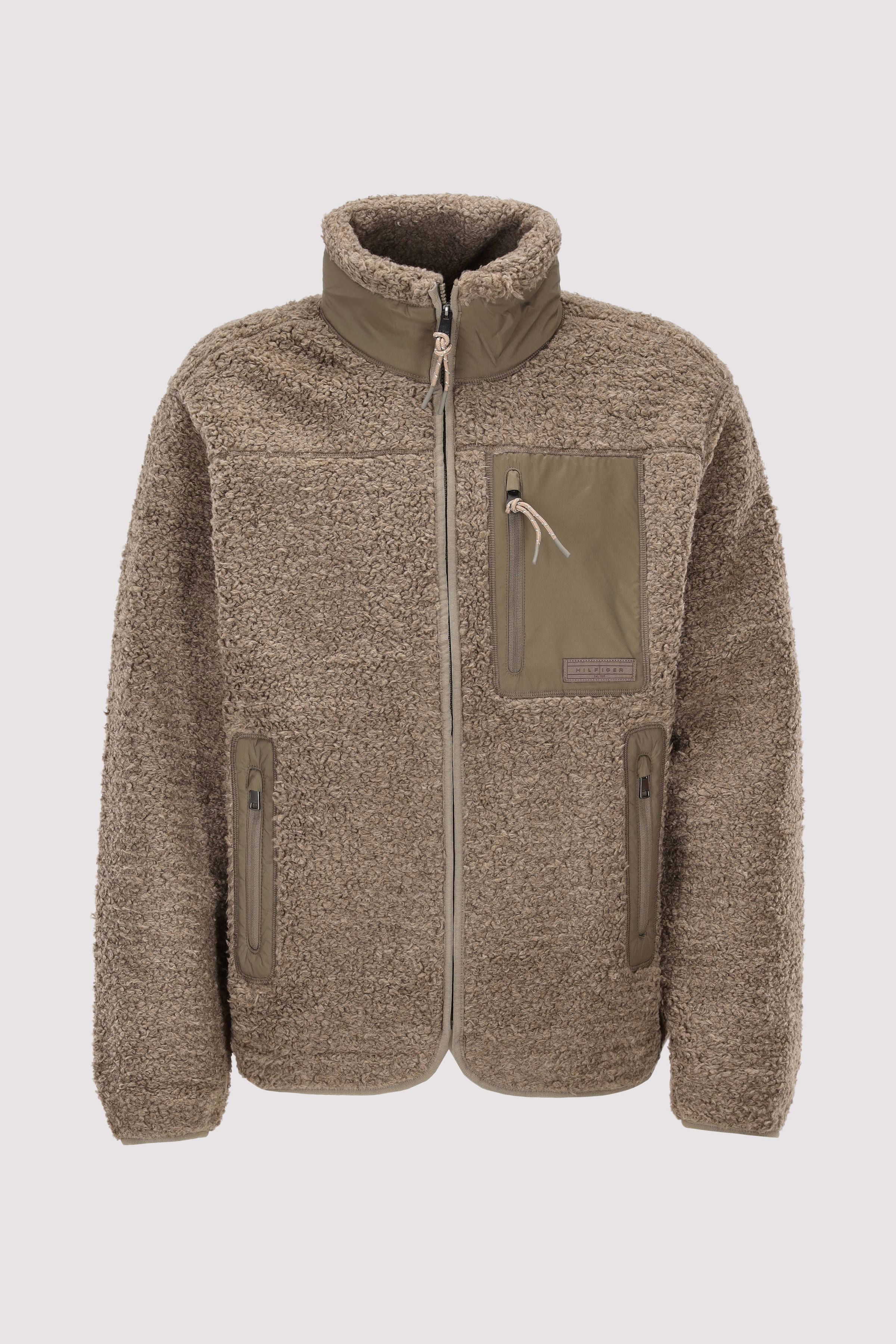 TEDDY FLEECE ZIP THROUGH