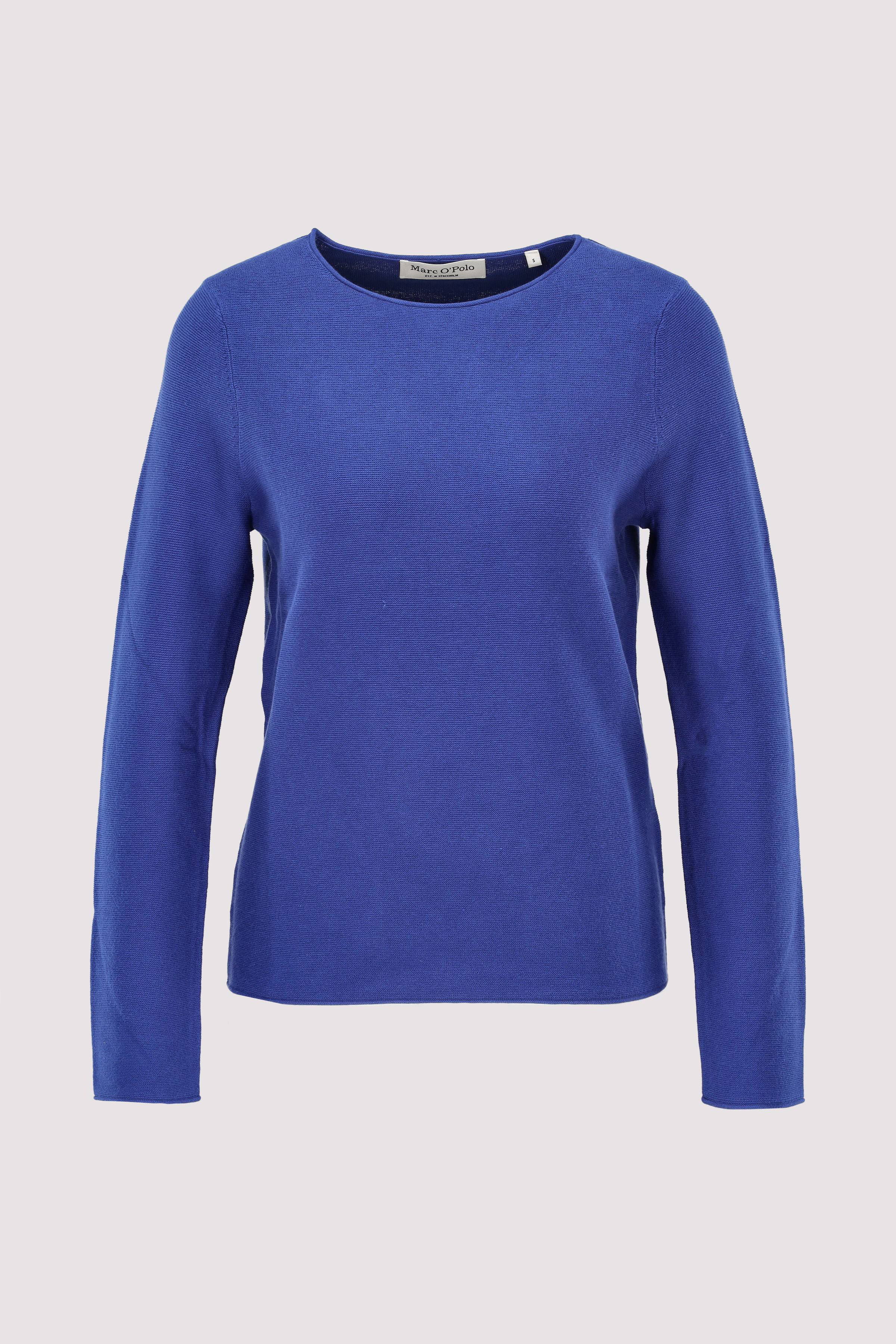 Pullover, longsleeve, boat nec