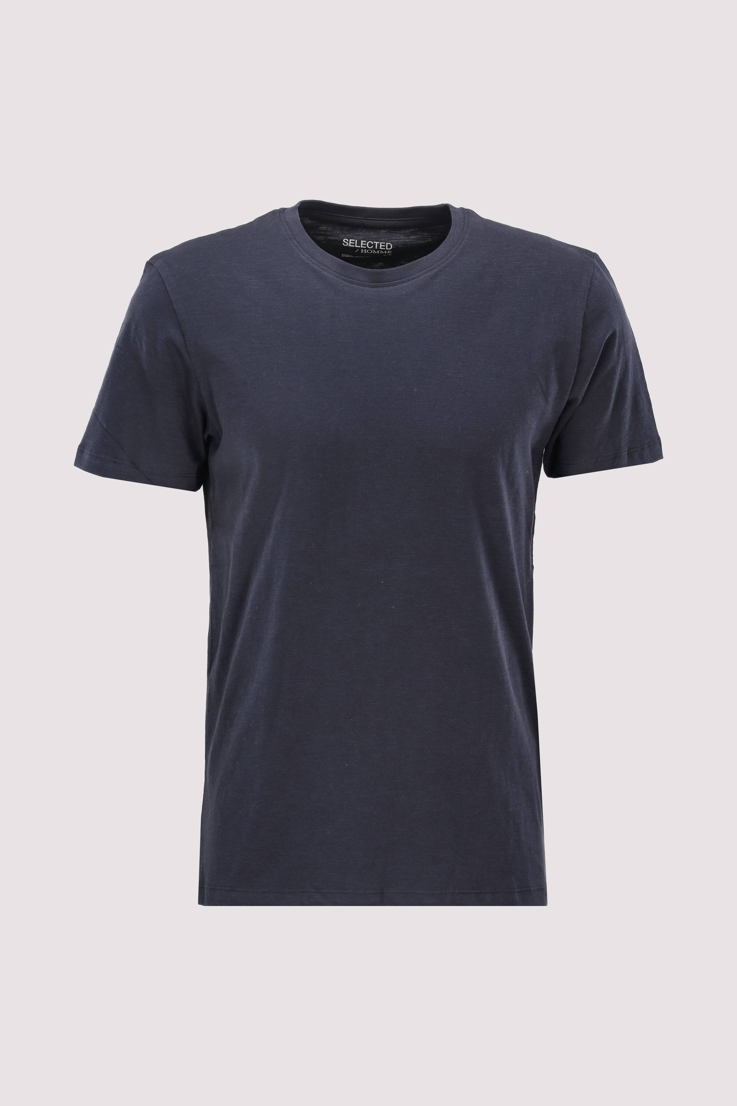 SLHASPEN SLUB SS O-NECK TEE NO