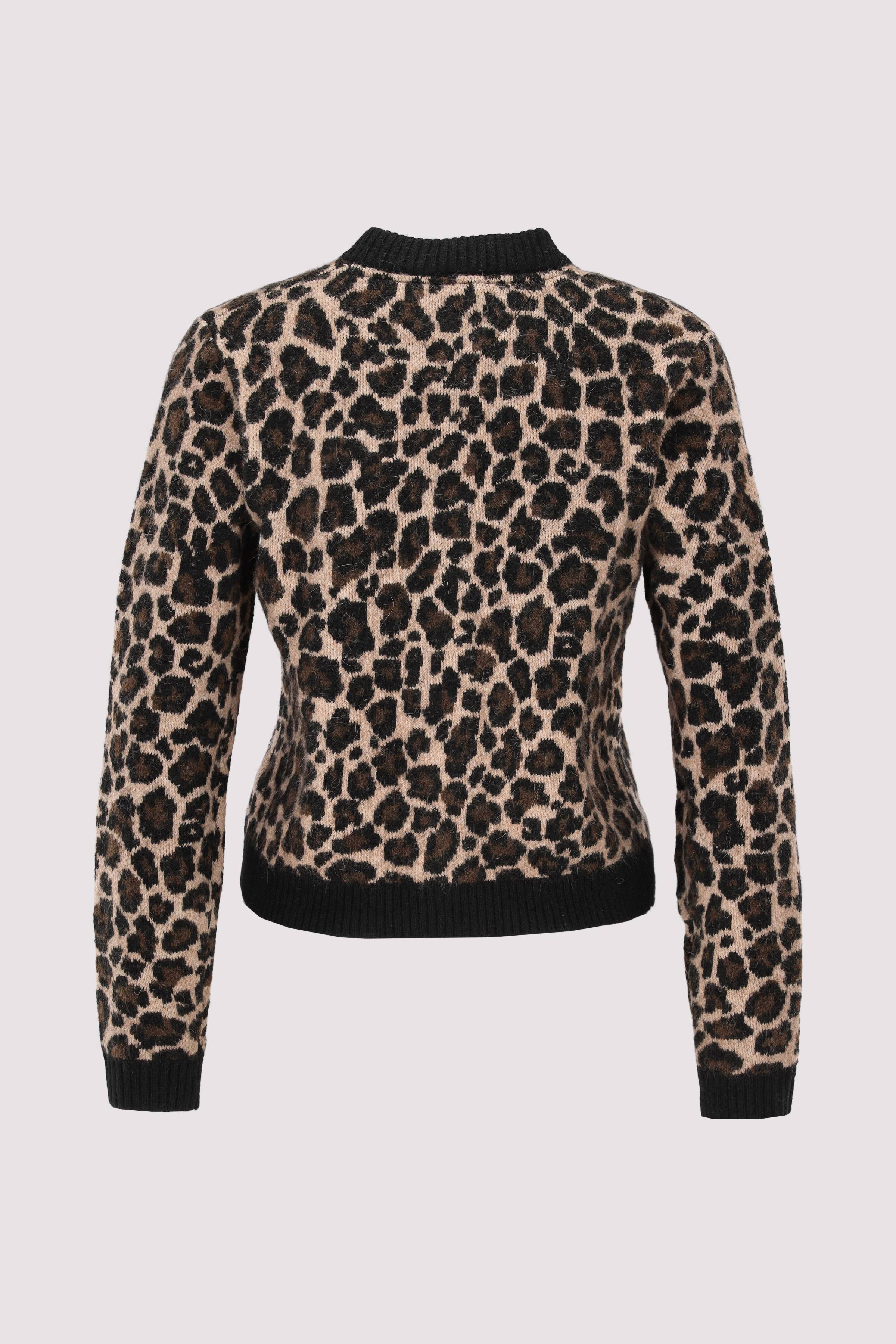 TJW LEOPARD CARDIGAN