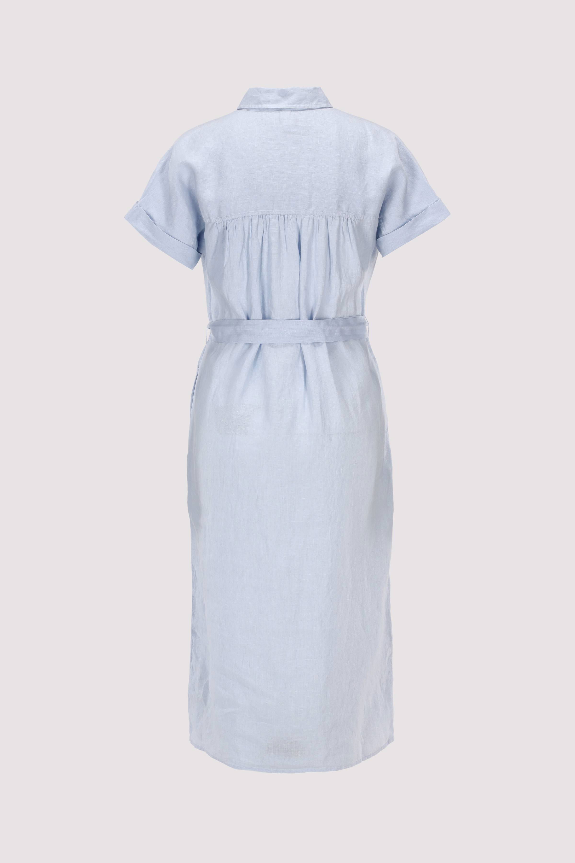 Tommy Hilfiger - ESS LINEN S/S MIDI SHIRT DRESS Tommy Hilfiger - ESS LINEN S/S MIDI SHIRT DRESS