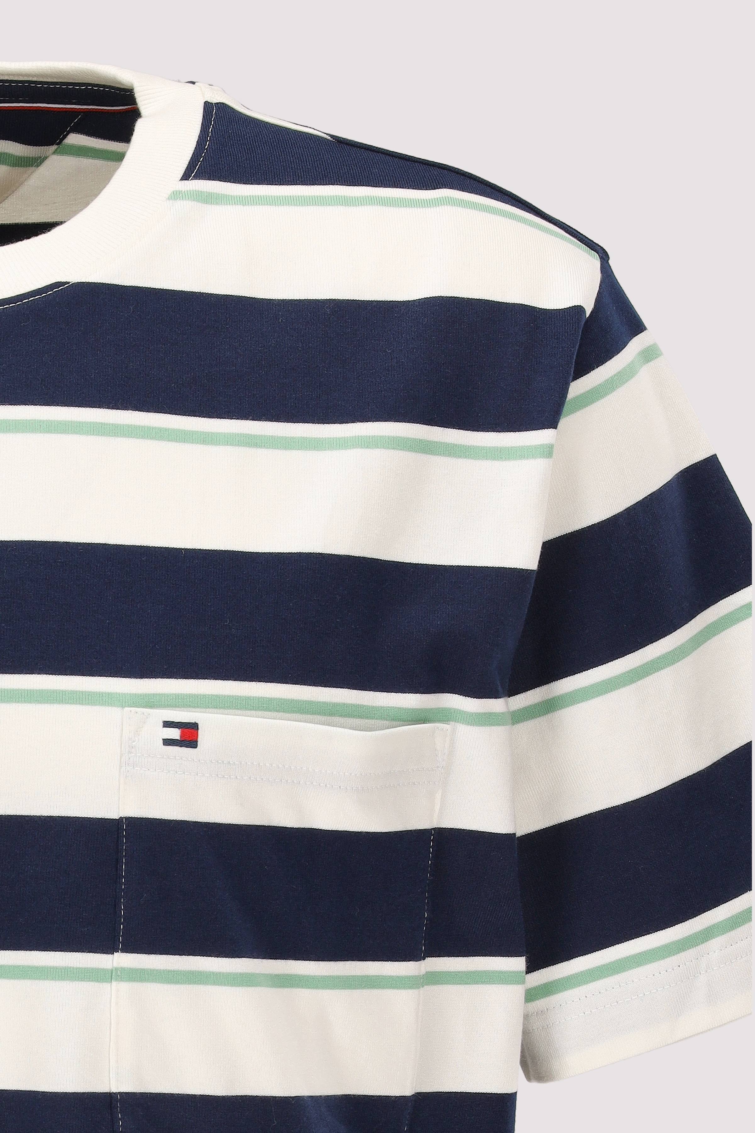 Tommy Hilfiger - Tommy Hilfiger Herren T‑Shirt Weiß