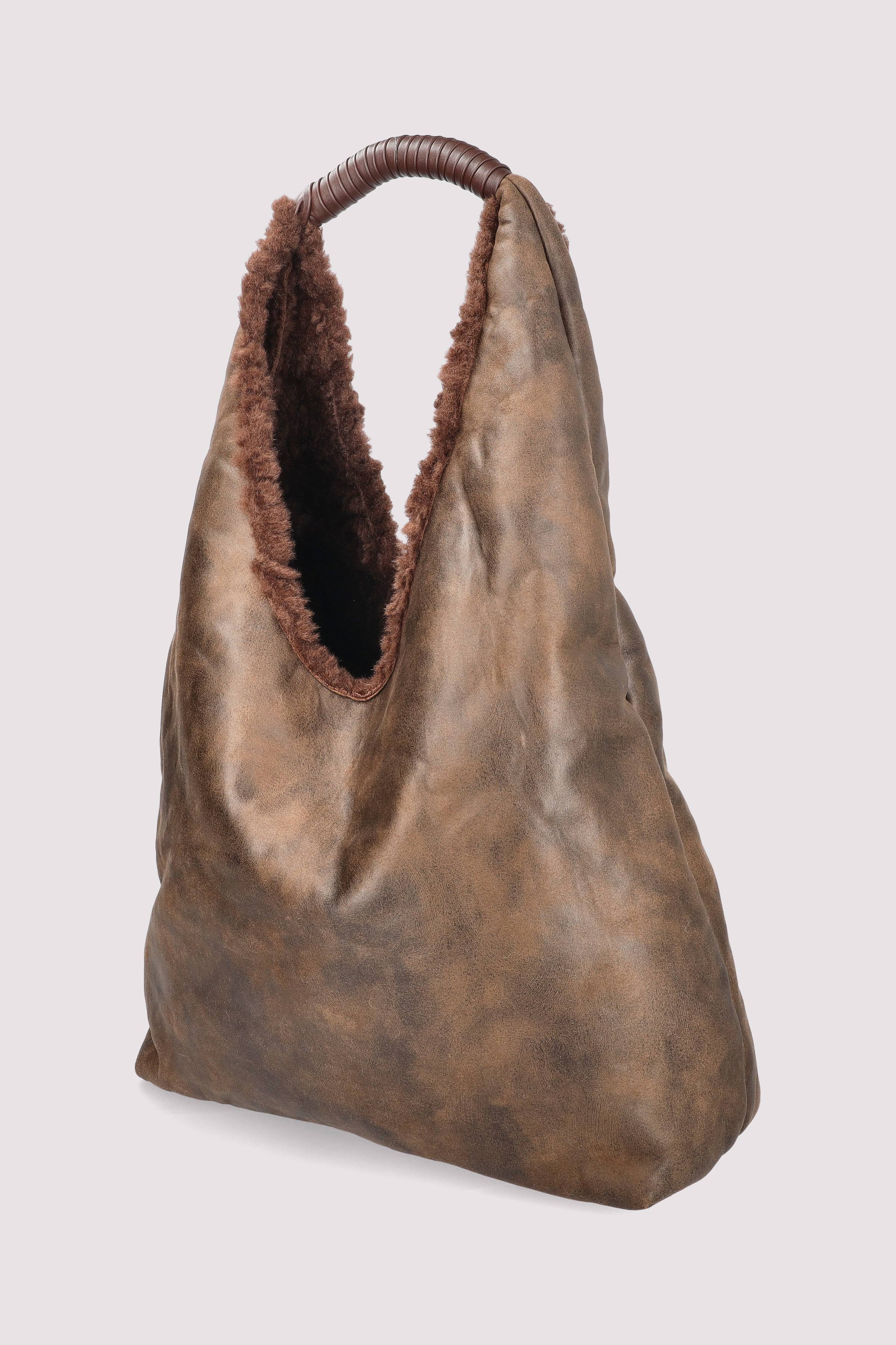 Crazy Lou - Crazy Lou Handtasche braun praktisch
