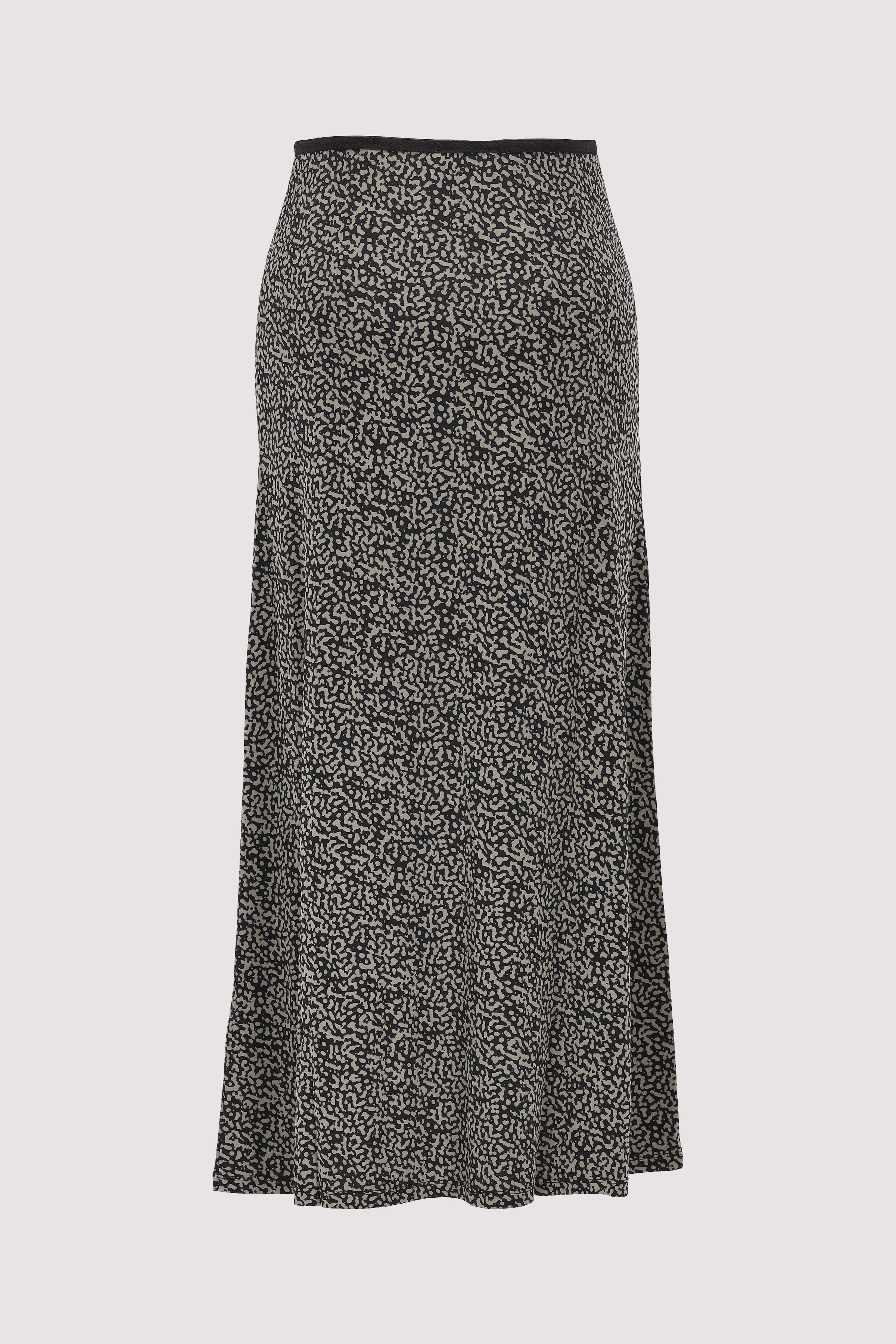 Jersey skirt, midi length, all