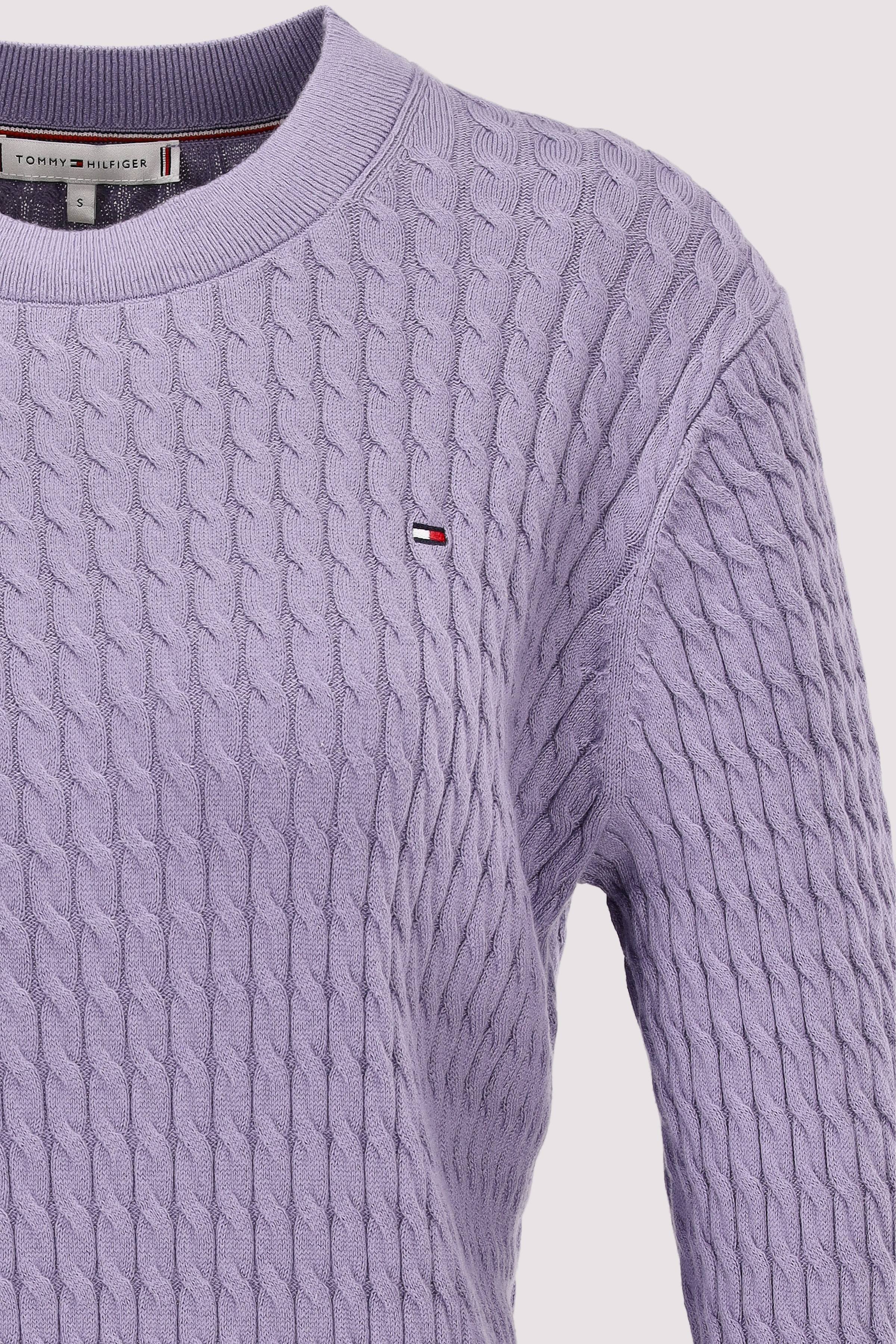 Tommy Hilfiger - CO CABLE FINE GG C-NK LS SWT