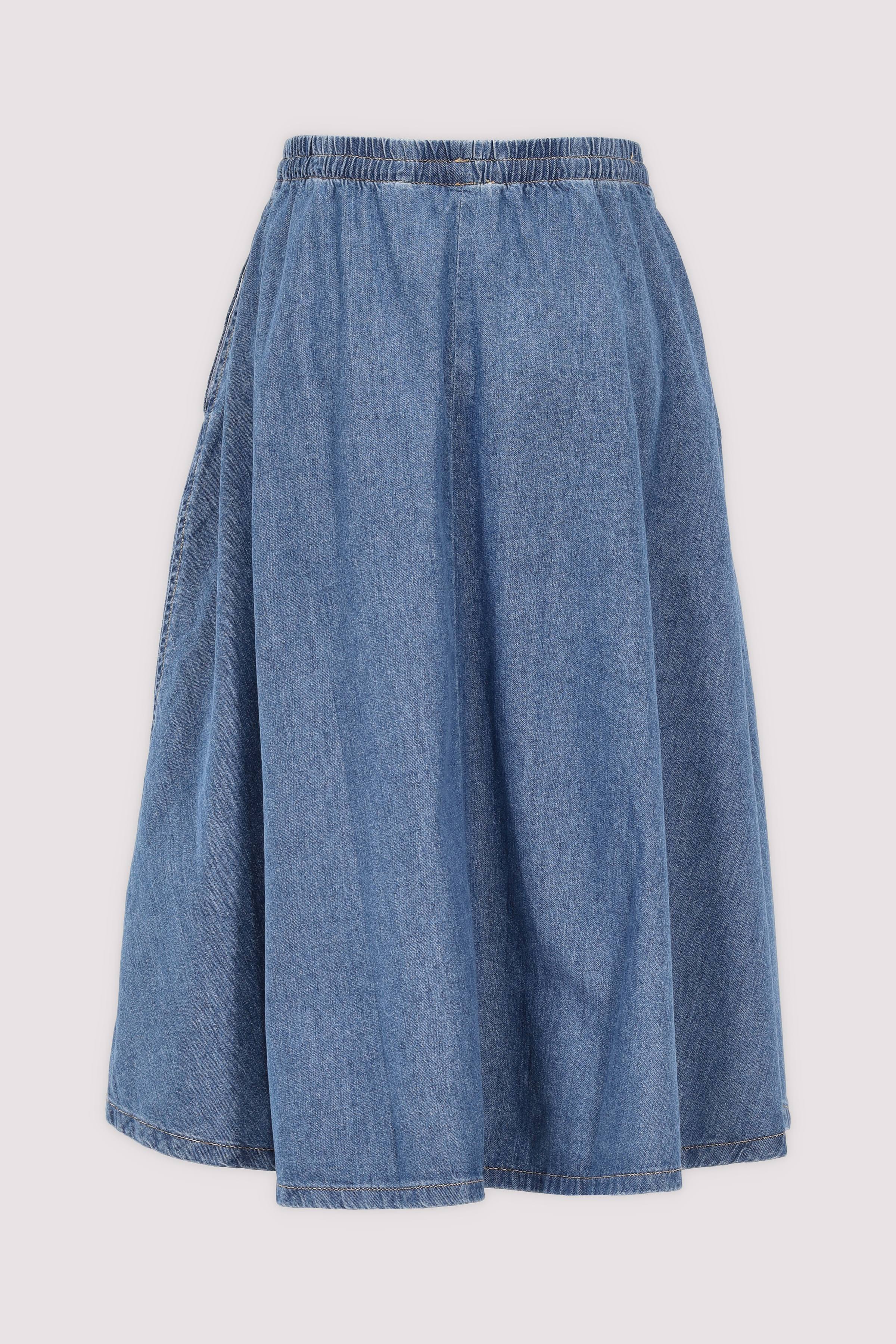 MIDI FLARED SKIRT MIA RW