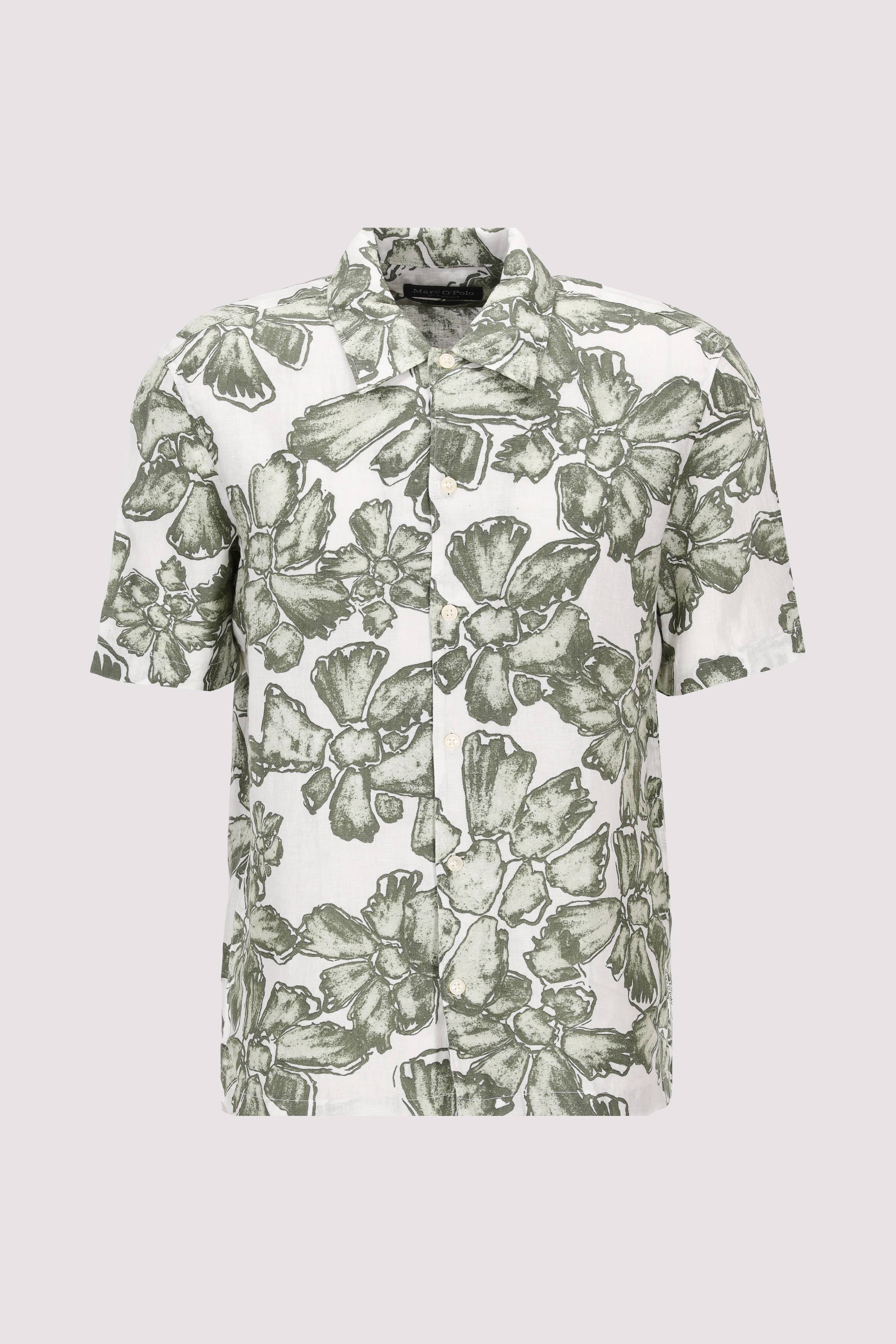 Camp collar, short sleeves, sl