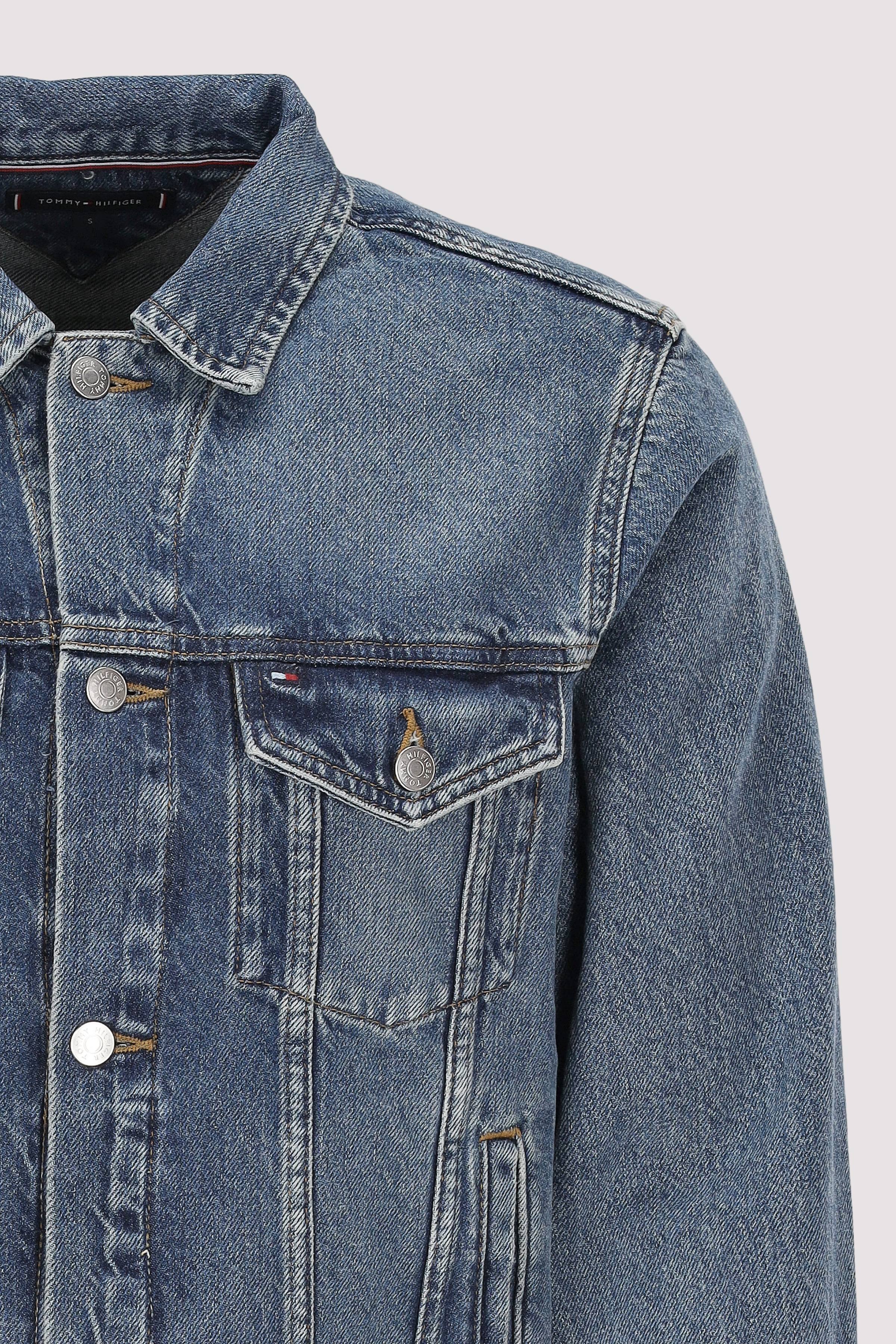 Tommy Hilfiger - TRUCKER JKT STR SEP INDIGO