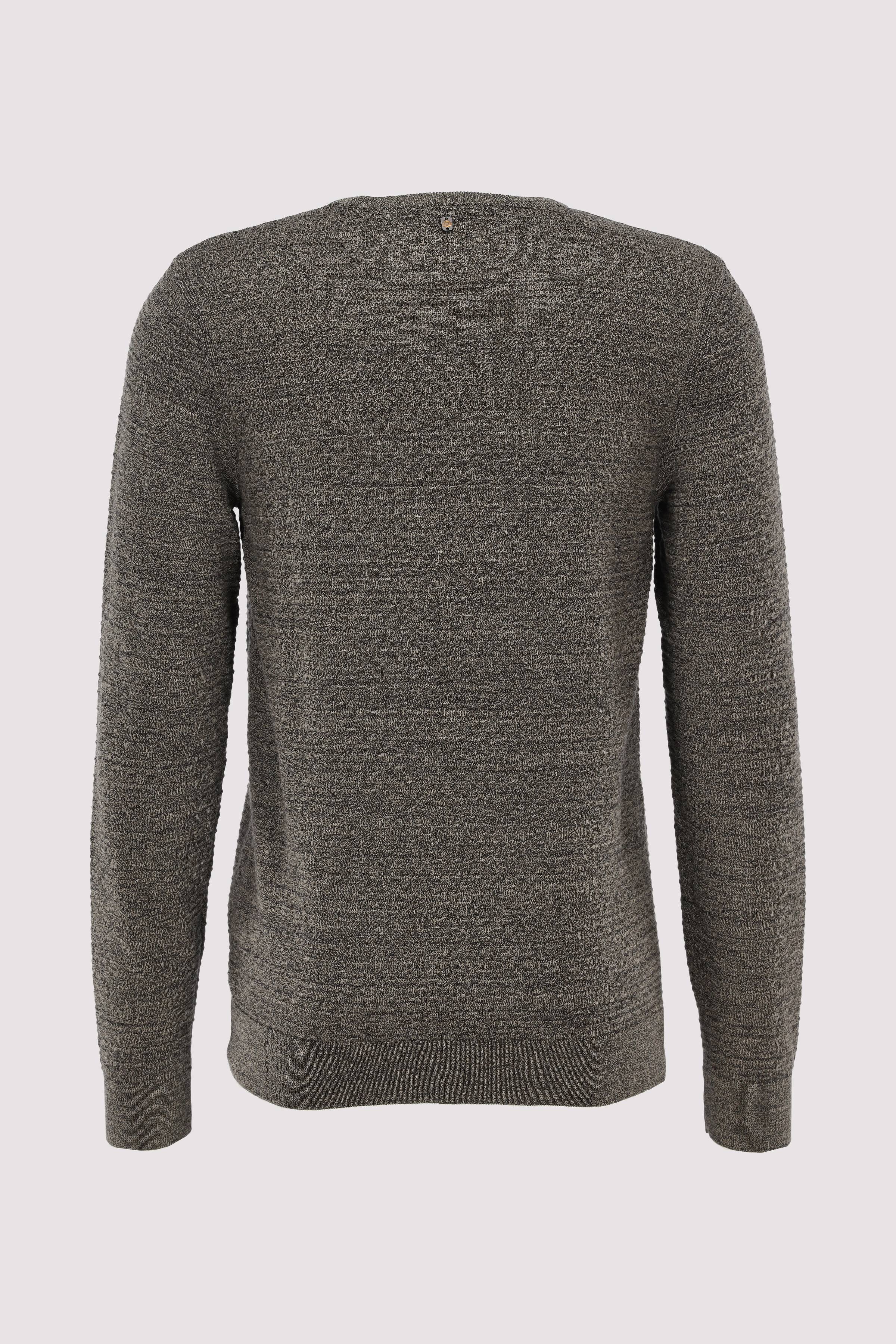 R-neck cotton mouline