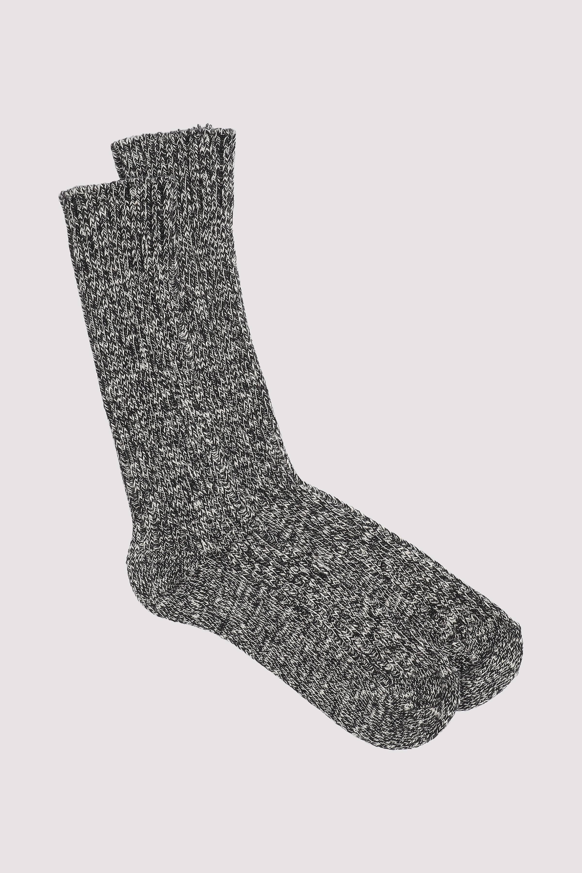 Rib Socks with Slubyarn, Organ