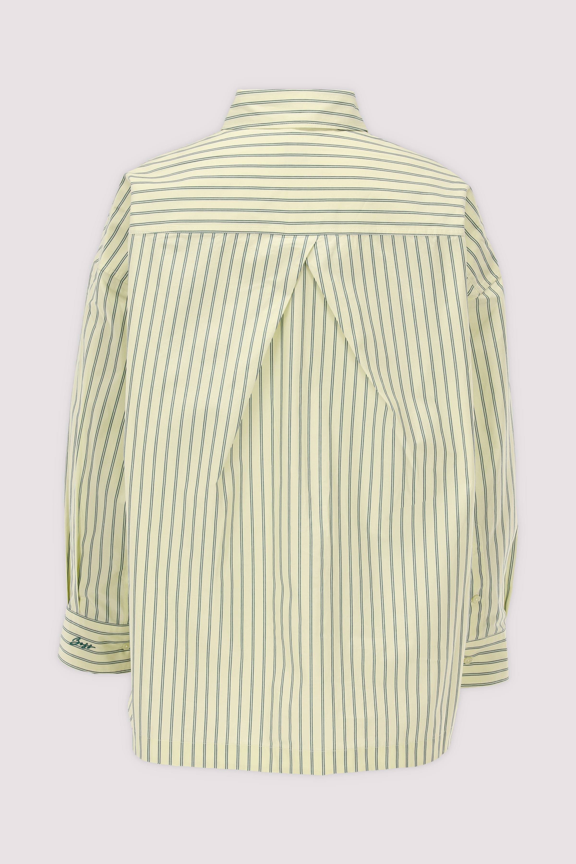 BOSS Bluse Grün aus Baumwolle