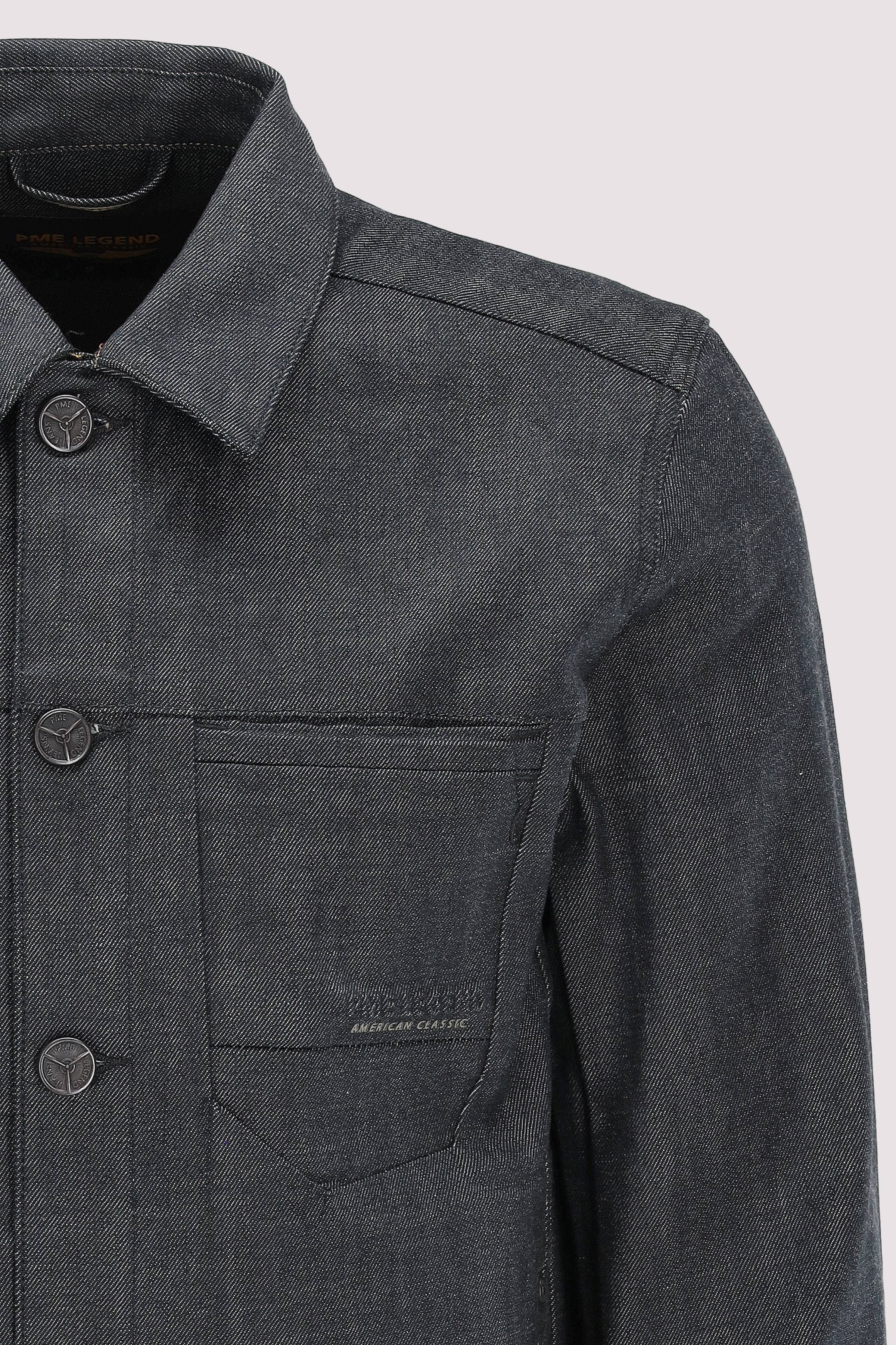 PME Legend - DENIM JACKET GREENCAST SELVEDG PME Legend - DENIM JACKET GREENCAST SELVEDG