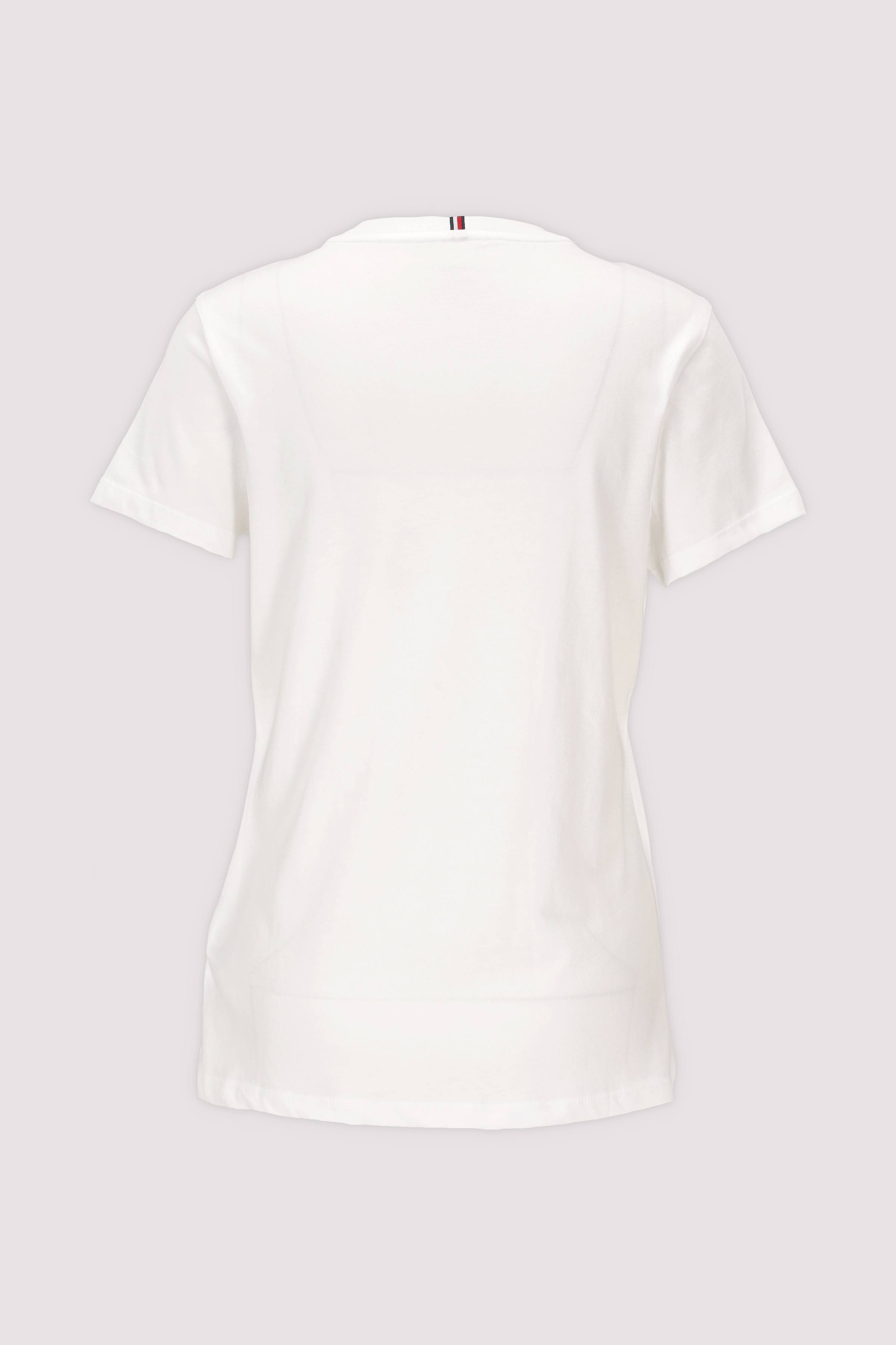 Tommy Hilfiger - Tommy Hilfiger Damen T-Shirt Weiß