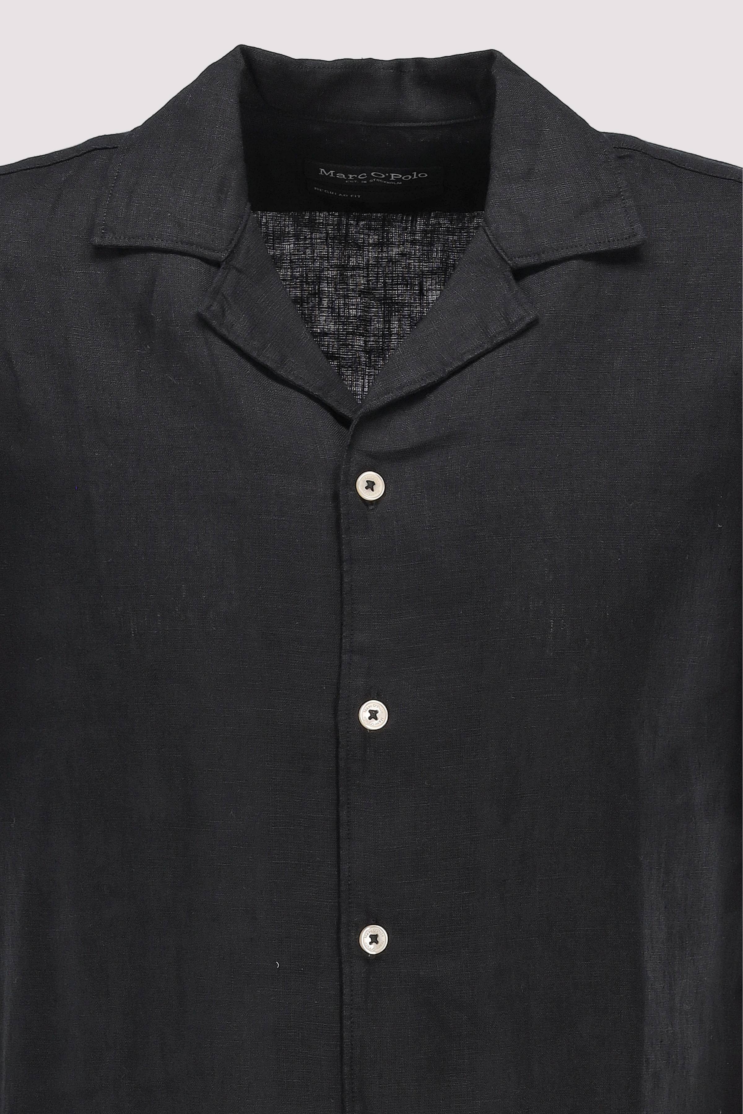 Marc O´Polo International - Camp collar, short sleeves, sl