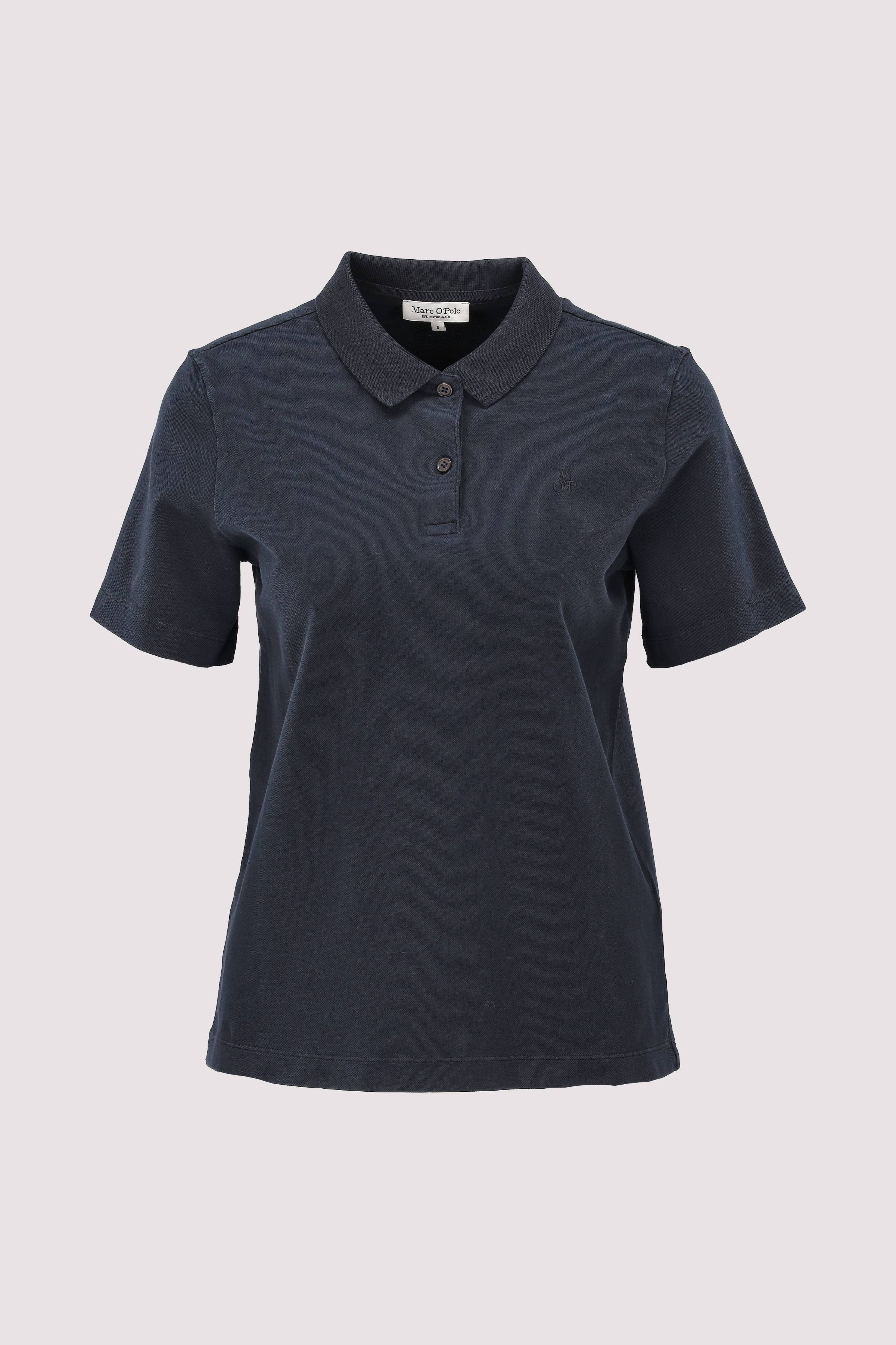 Polo-shirt, short-sleeve, flat
