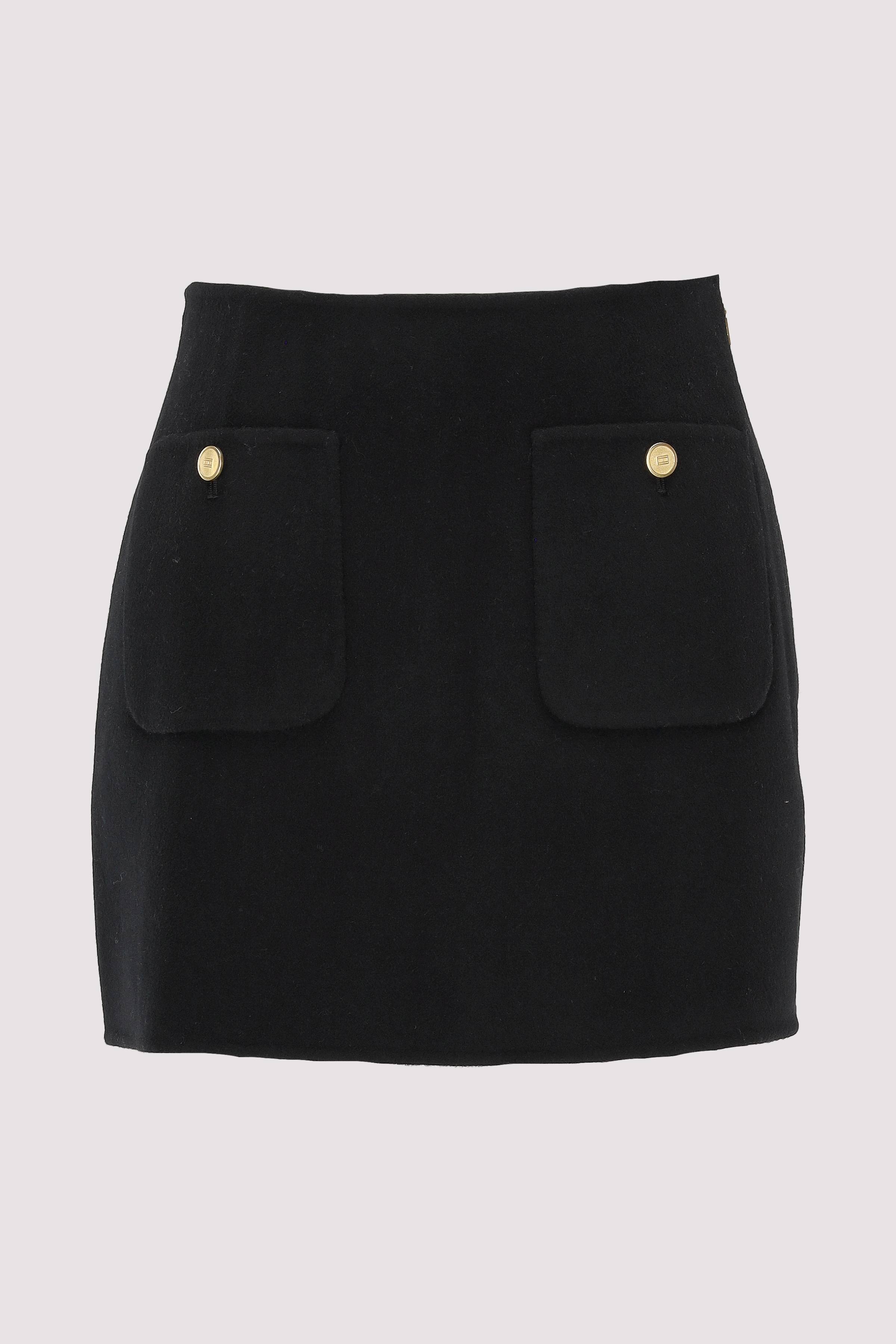 Tommy Hilfiger Midirock schwarz