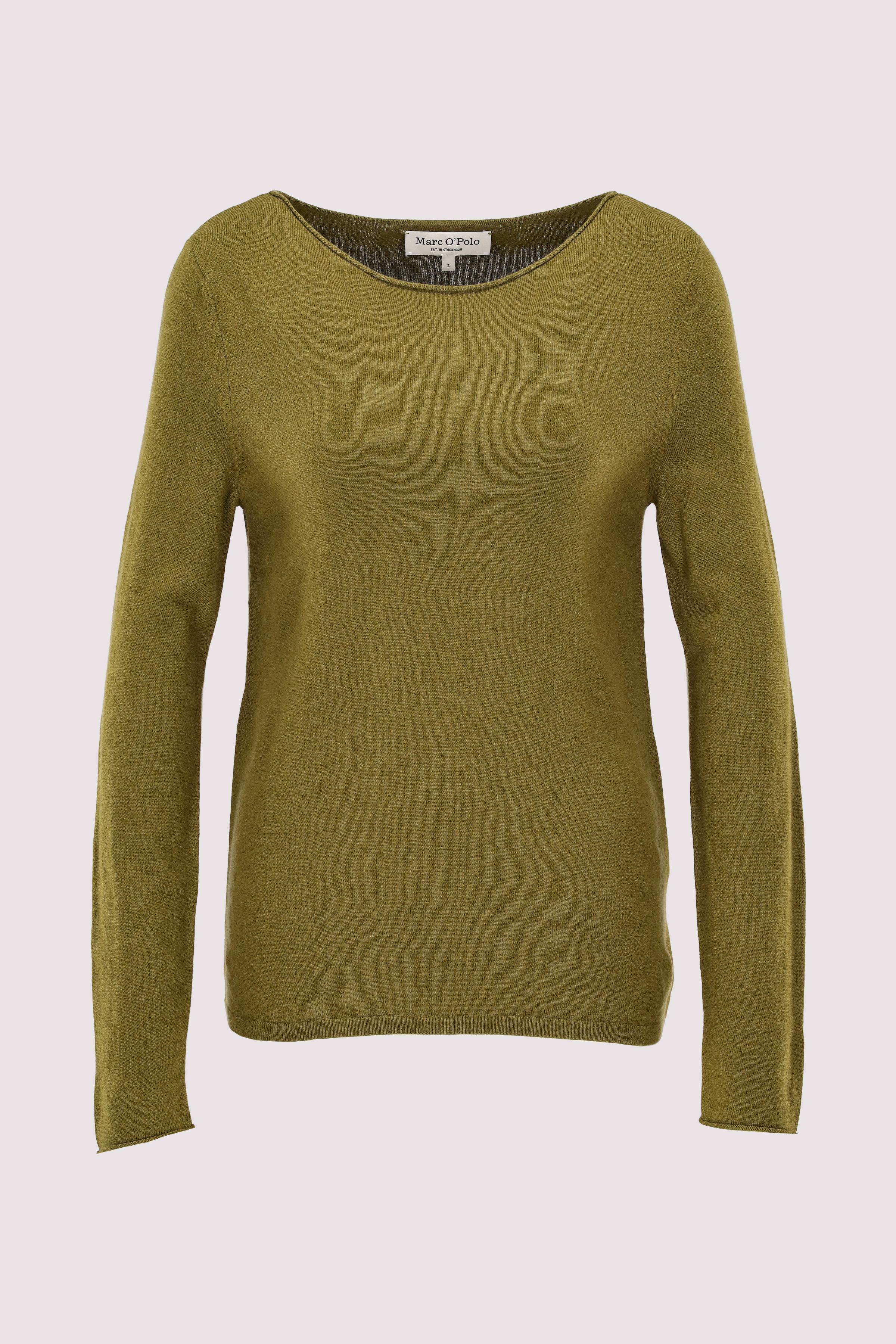 Pullover, longsleeve, boat nec