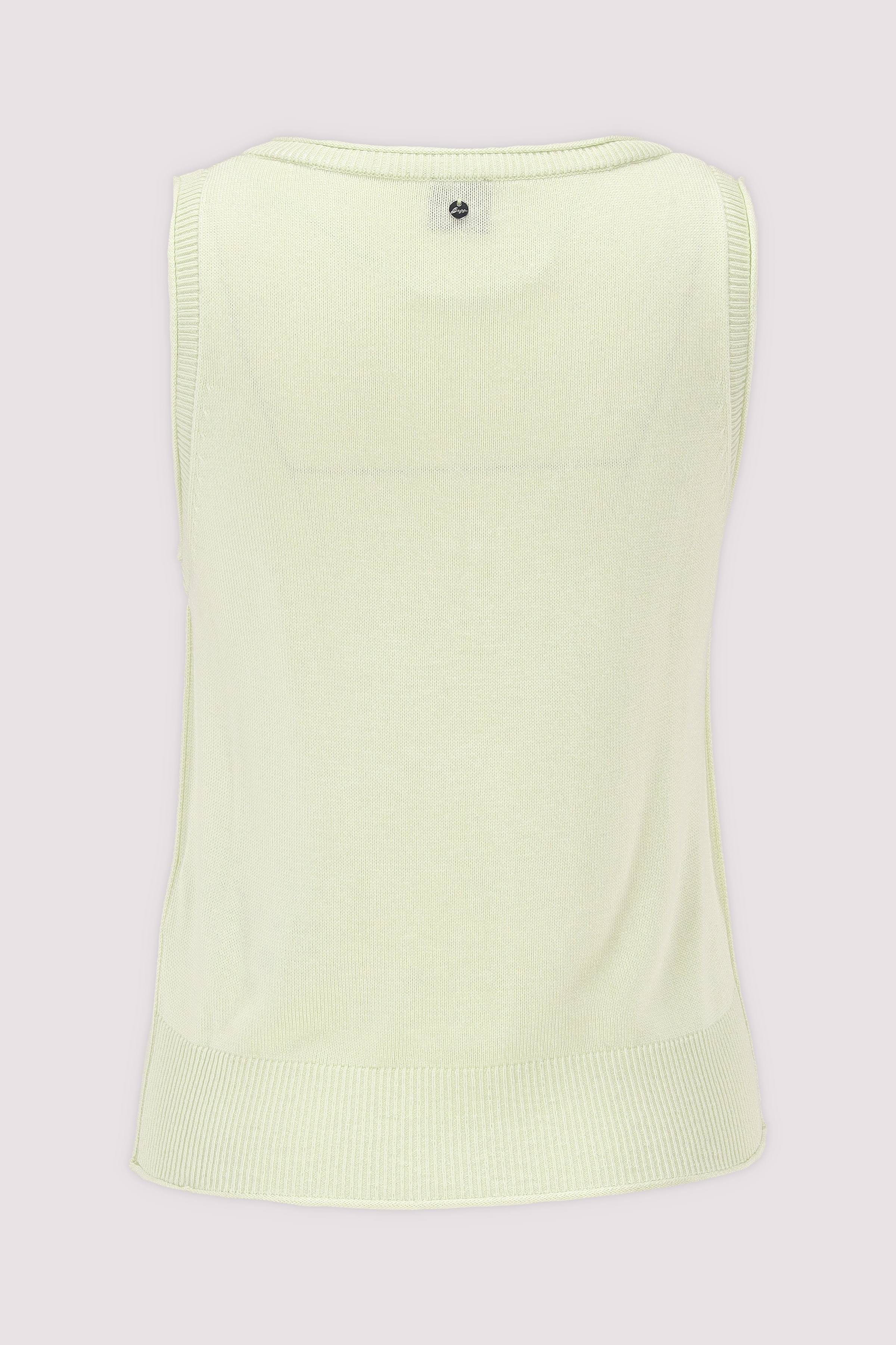 BOSS Damen Top Bright Green mit Kaschmir
