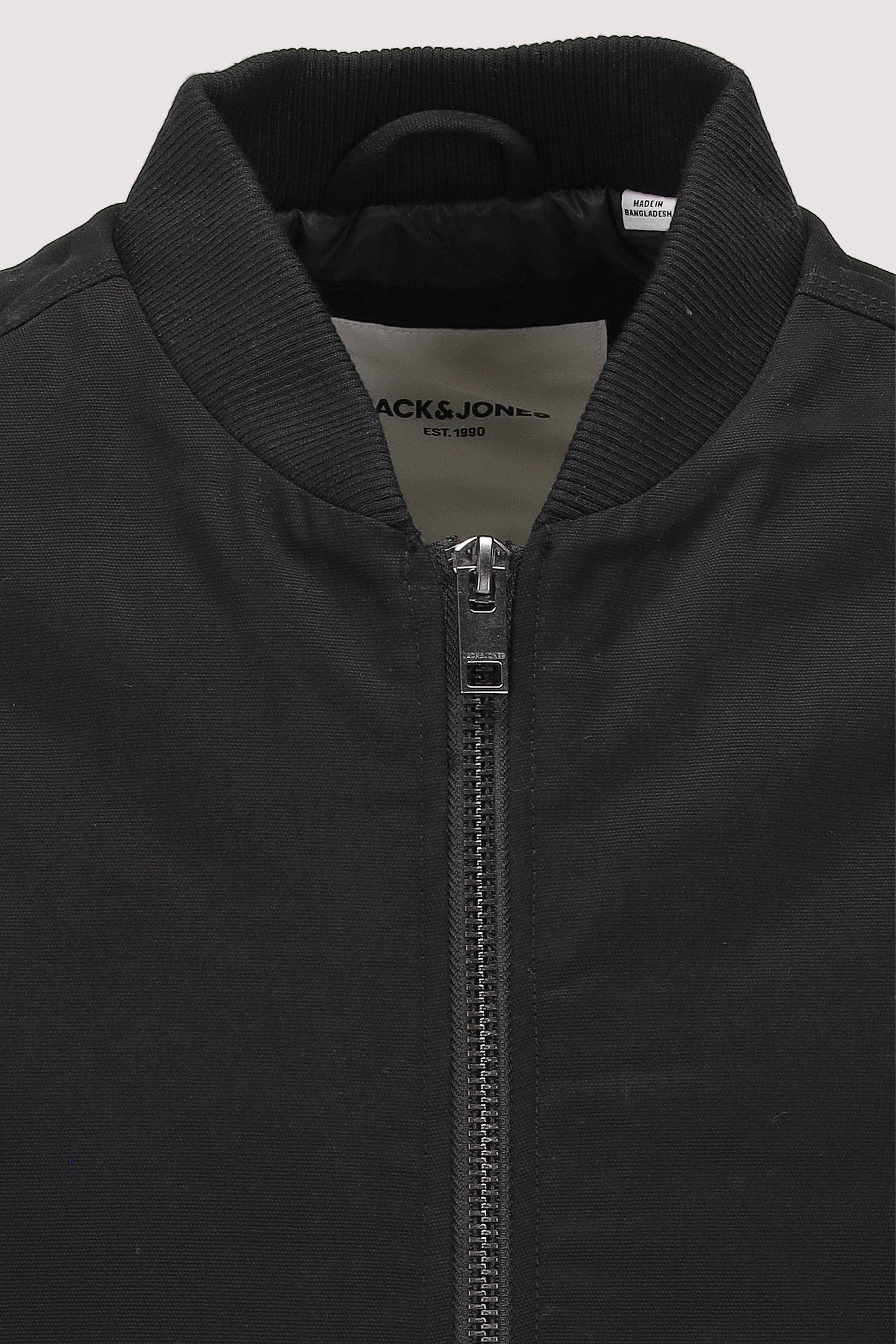 Jack and Jones - Freizeitjacke Schwarz – leichter Schutz