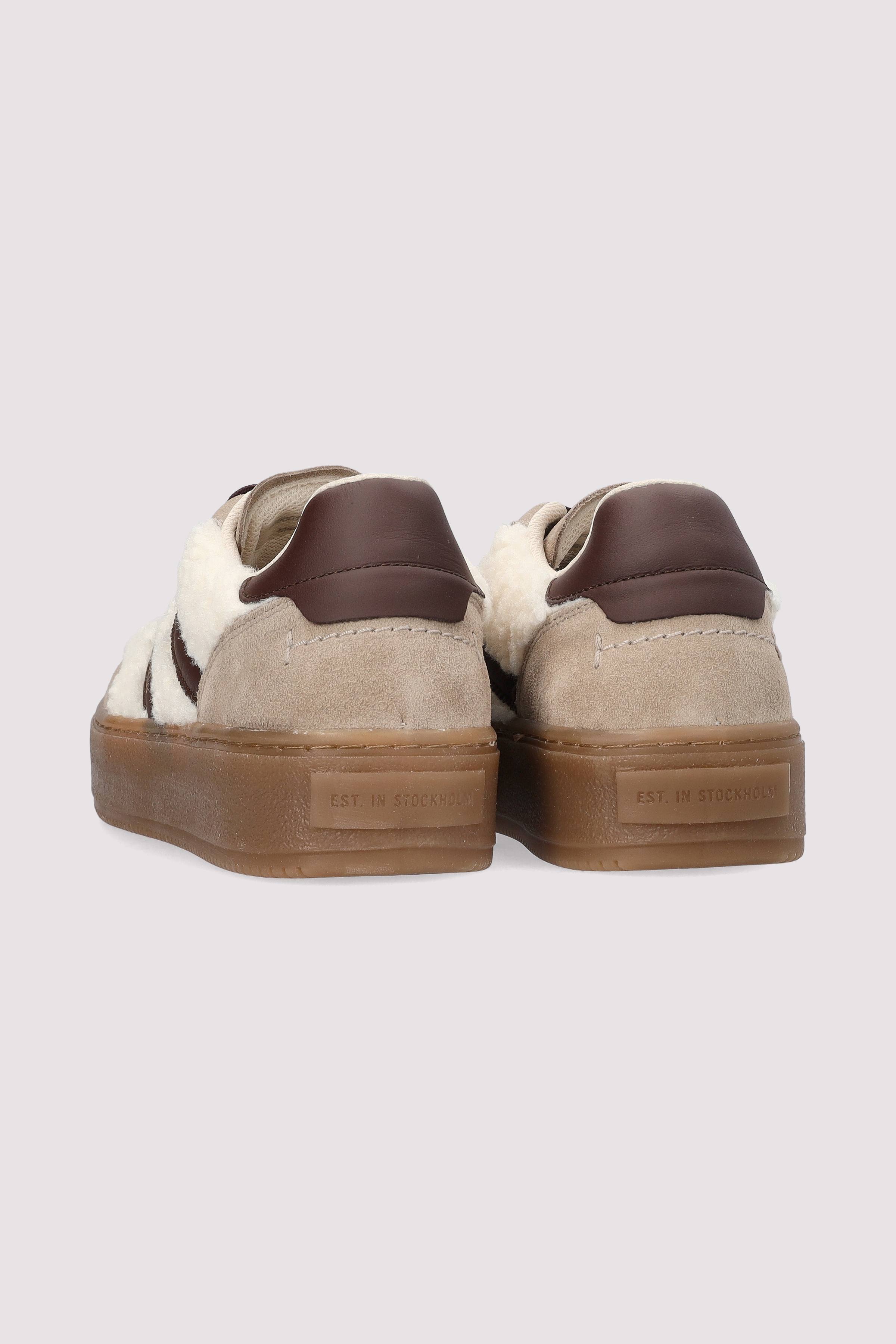 Marc O Polo Schuhe - Marc O'Polo Damen Sneaker Taupe