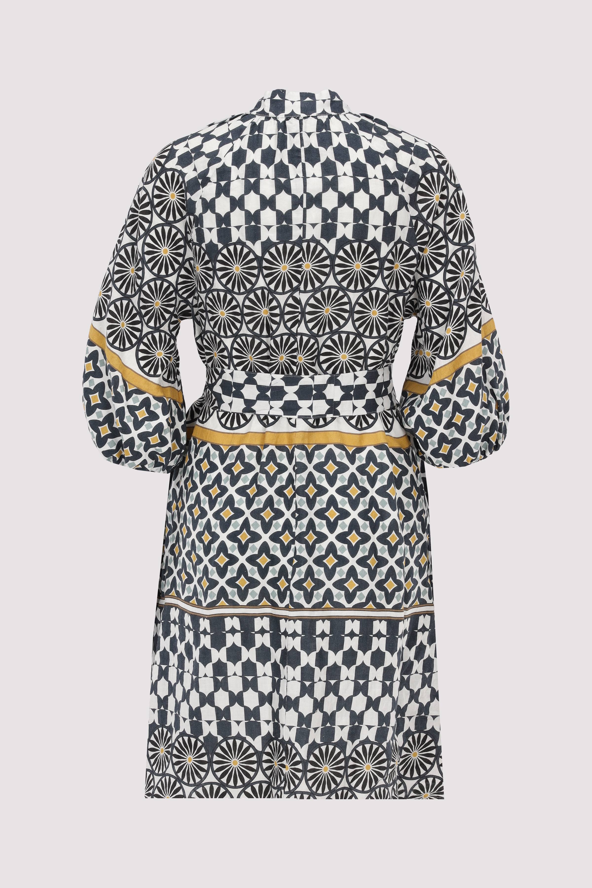Woven dress, feminine style, r