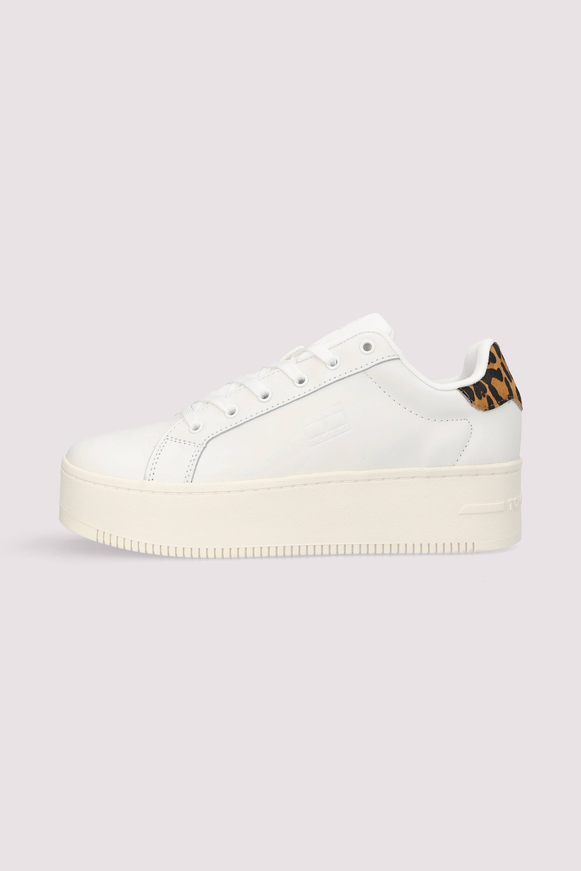 TJW FLATFORM LEOPARD SNEAKER