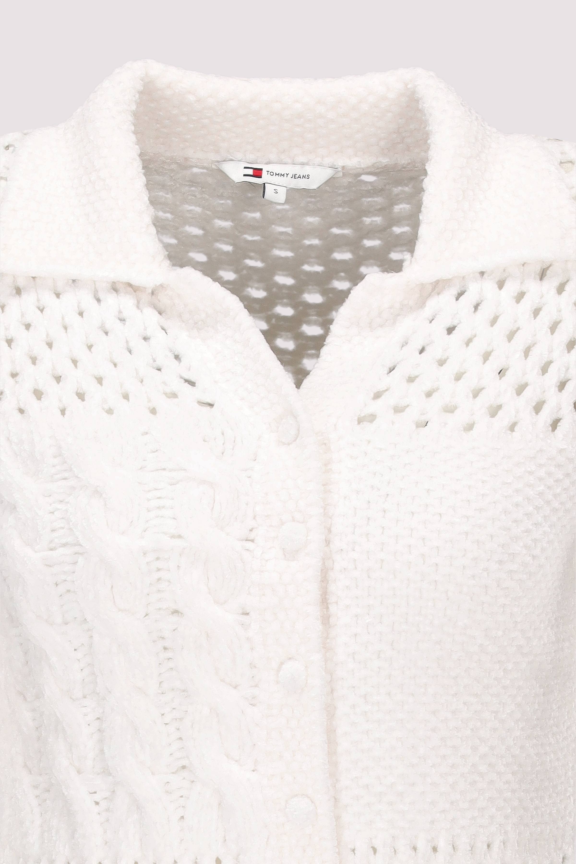 Tommy Jeans - TJW FLAG SS POLO SWEATER