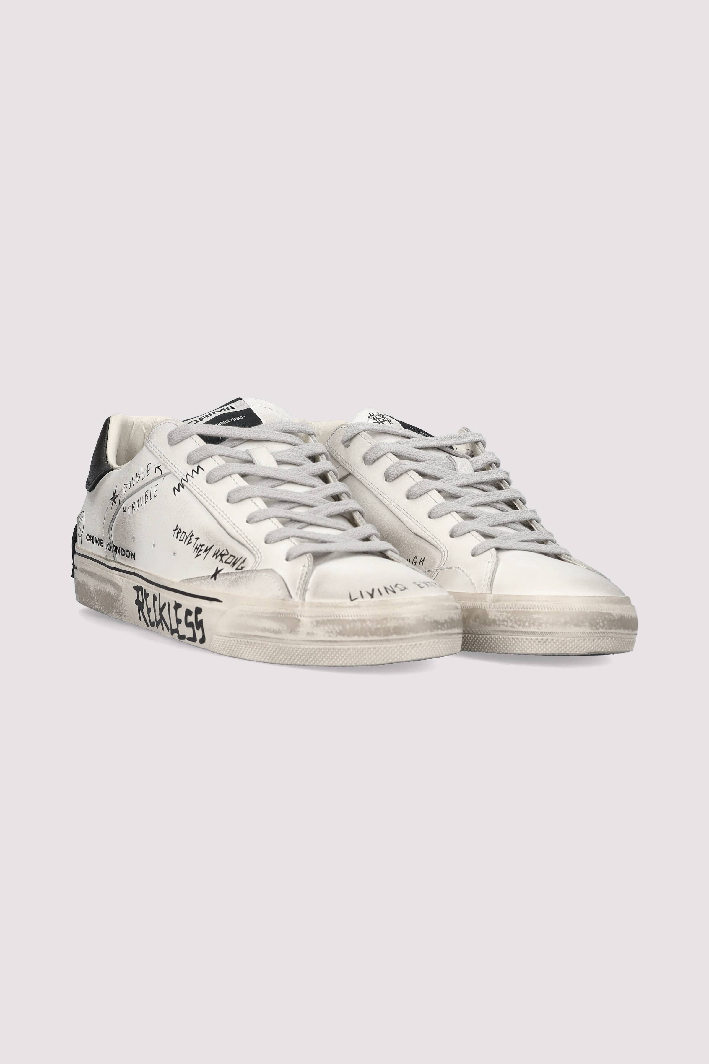 Crime London - Crime London Sneaker bunt Leder