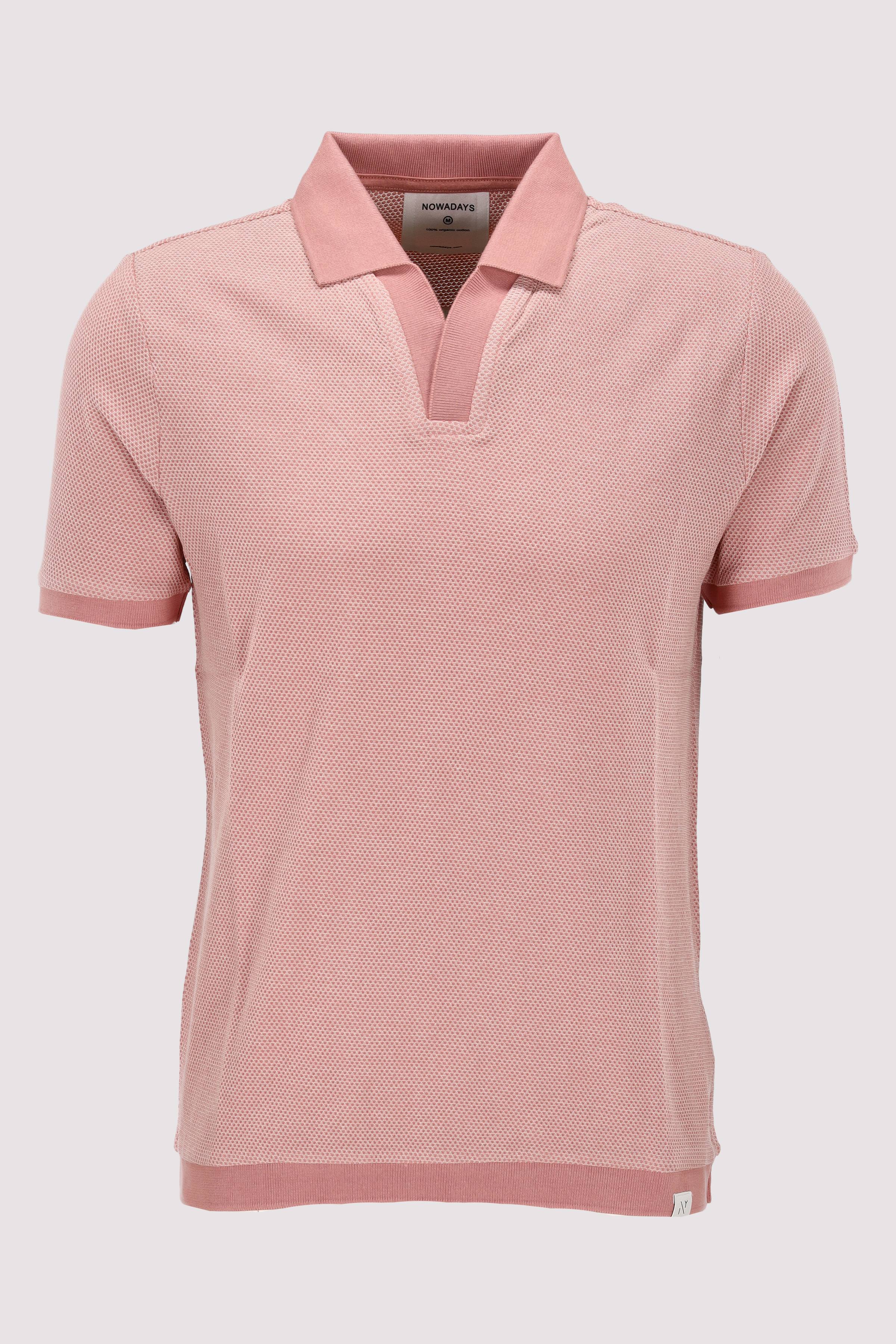 NOWADAYS - open collar polo NOWADAYS - open collar polo