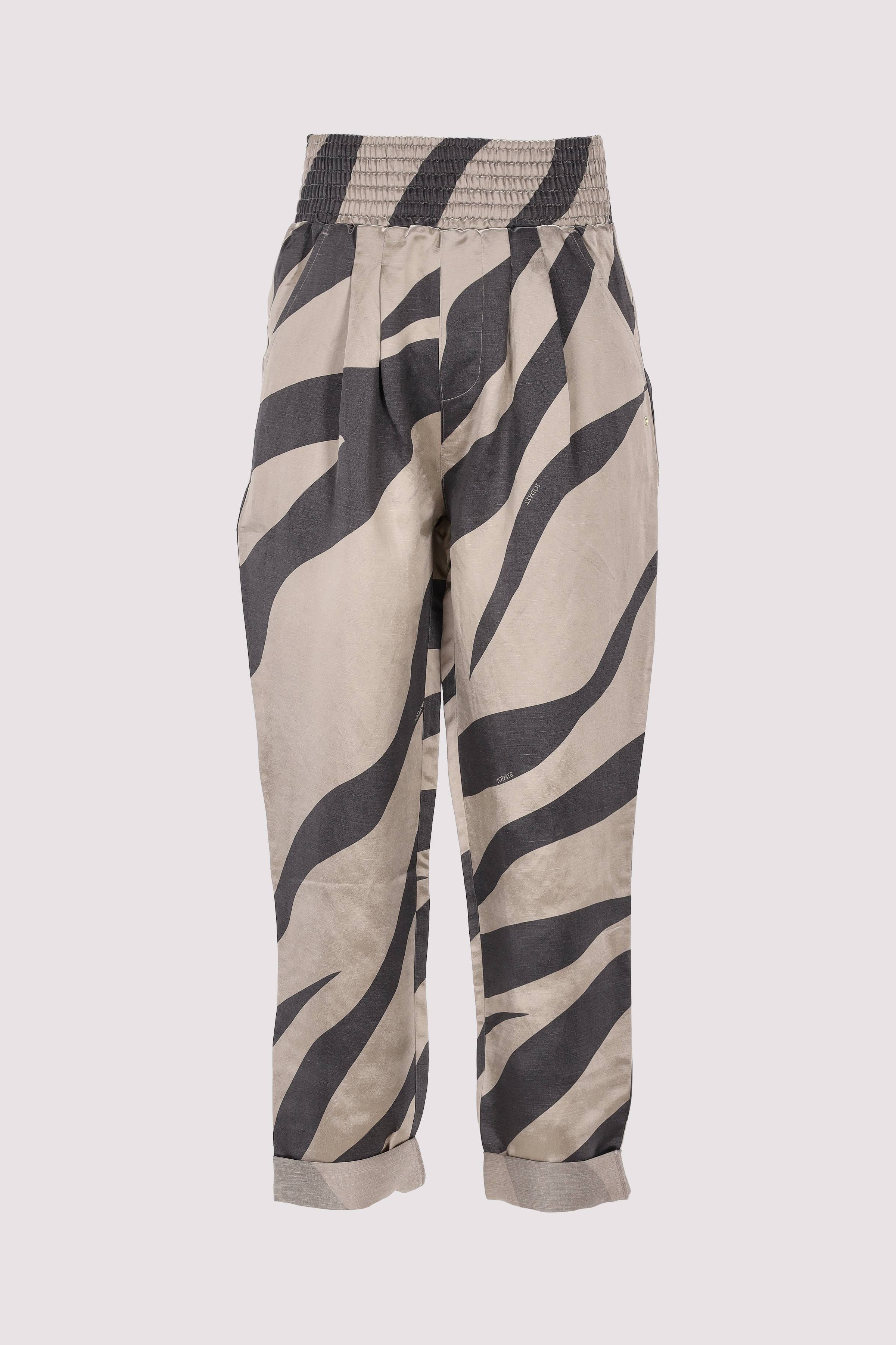 Satin Pants Zebra