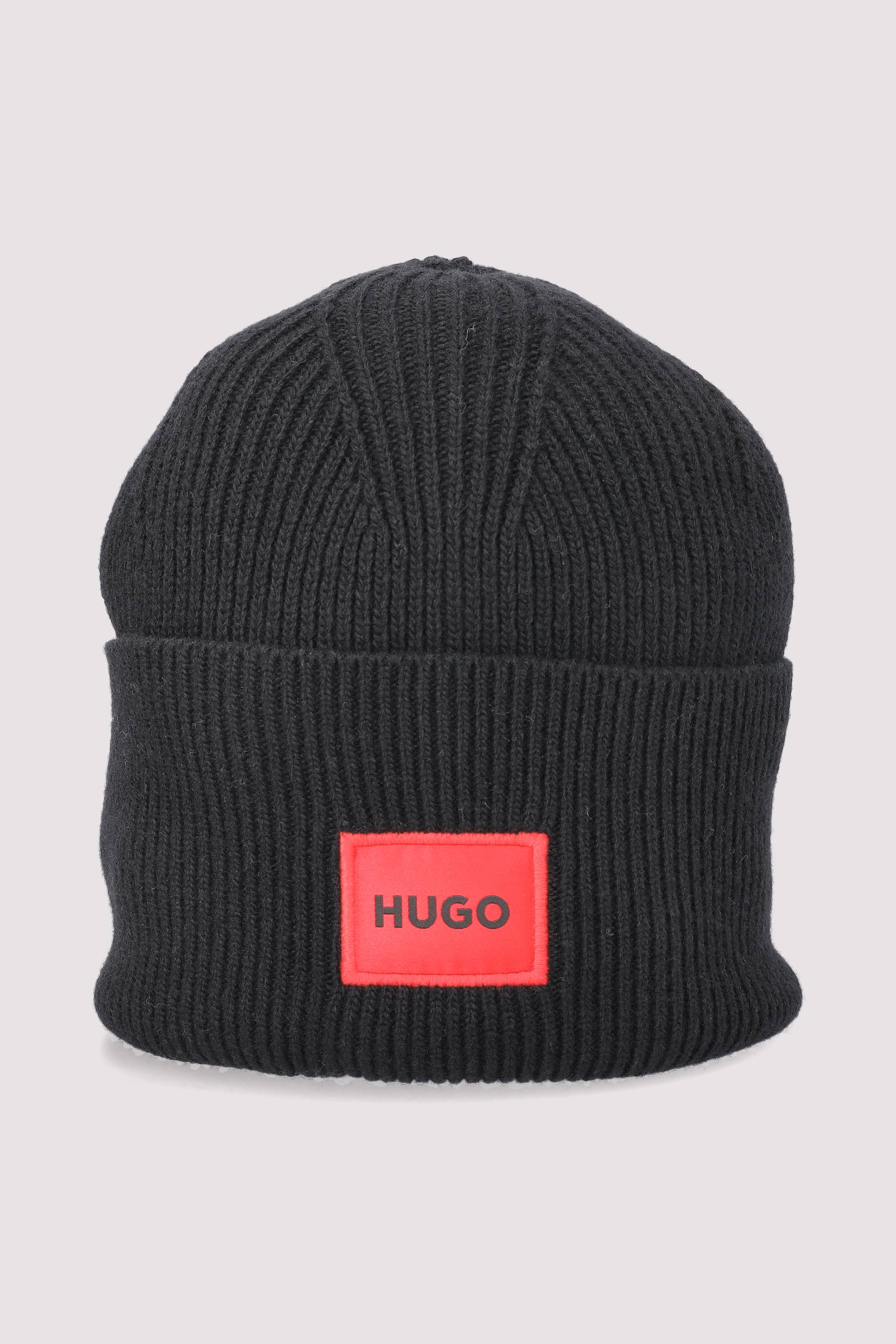 HUGO - HUGO Basecap schwarz Herren urbaner Stil