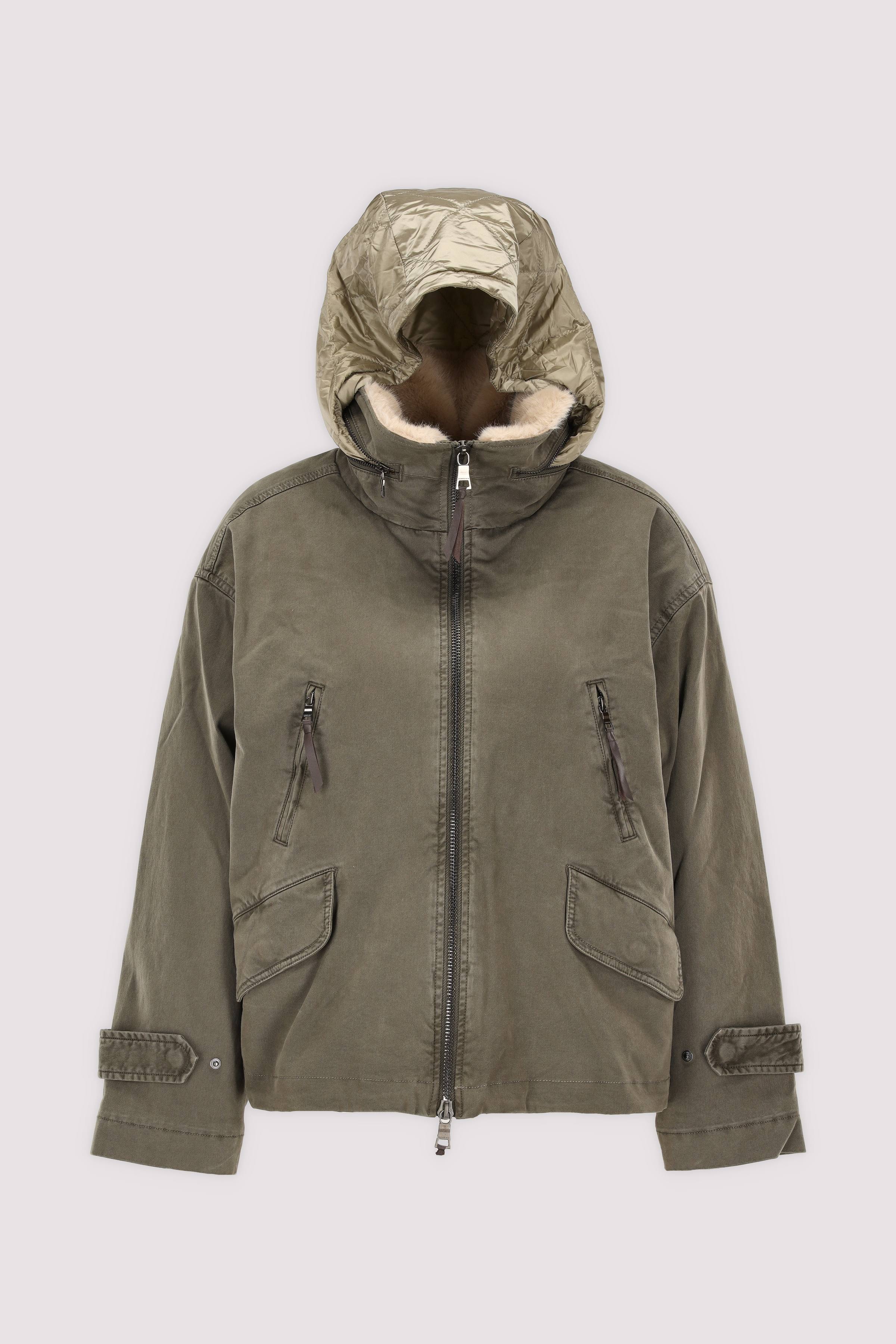 Blonde No. 8 - Blonde No. 8 Kunstfelljacke Khaki