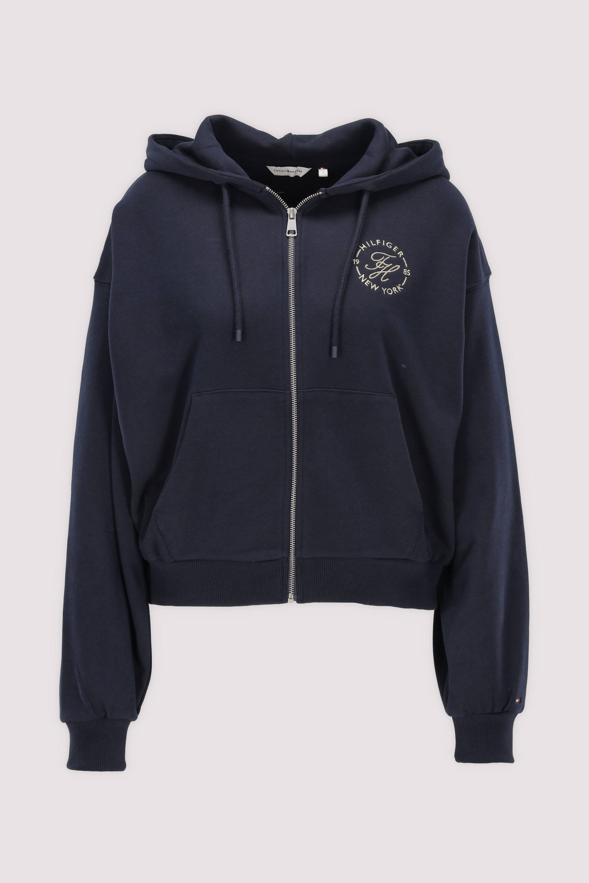 Tommy Hilfiger Damen Sweatjacke blau