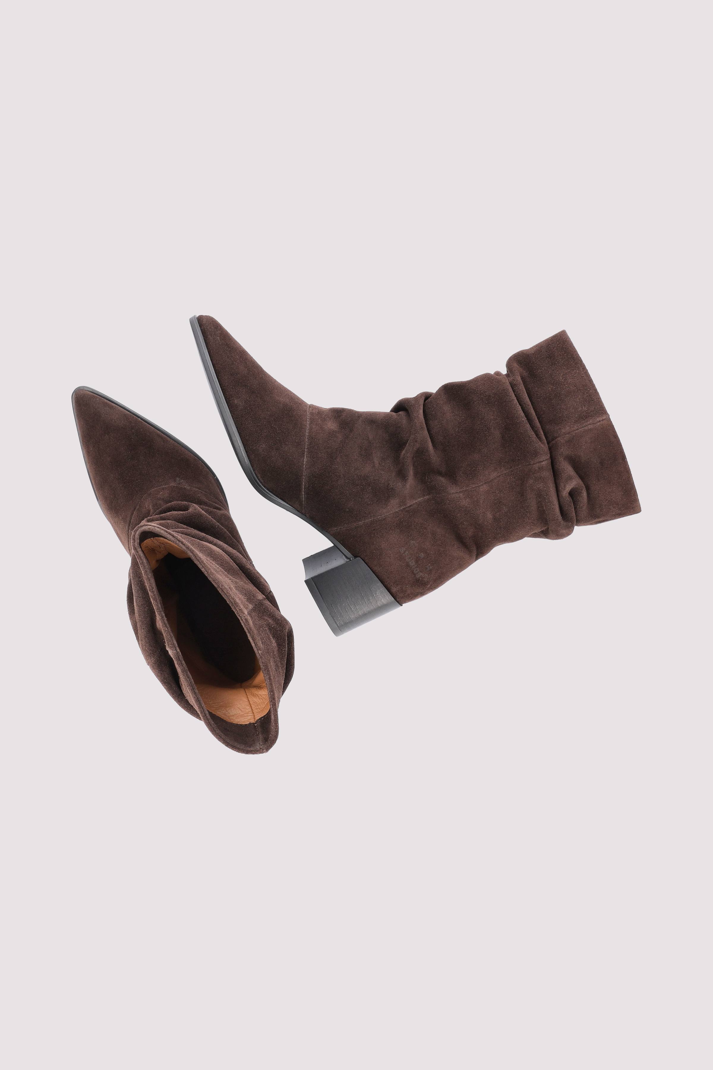 Copenhagen - Copenhagen Ankle Boot Velours braun