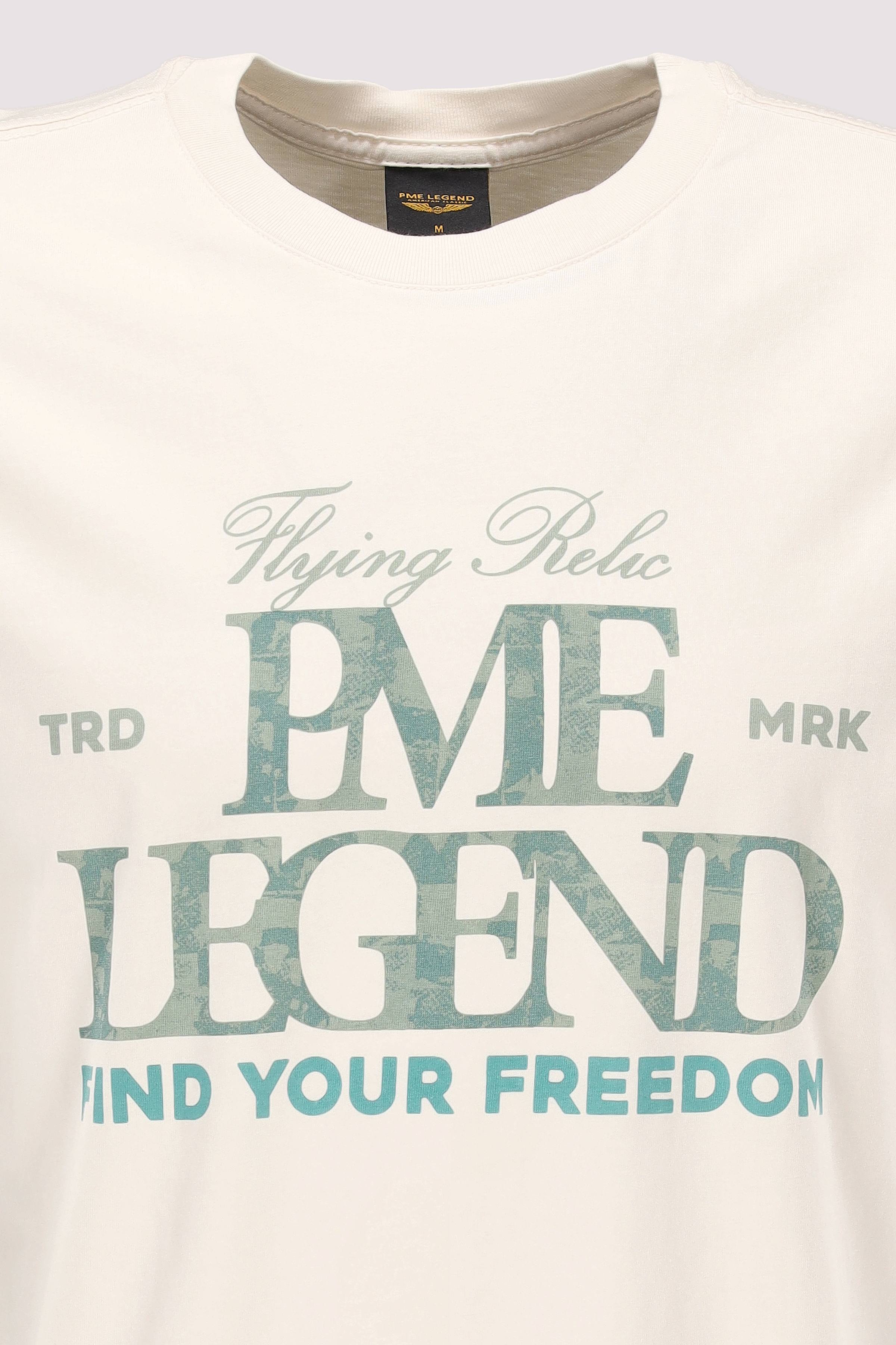 PME Legend - PME Legend T-Shirt Weiß Baumwolle