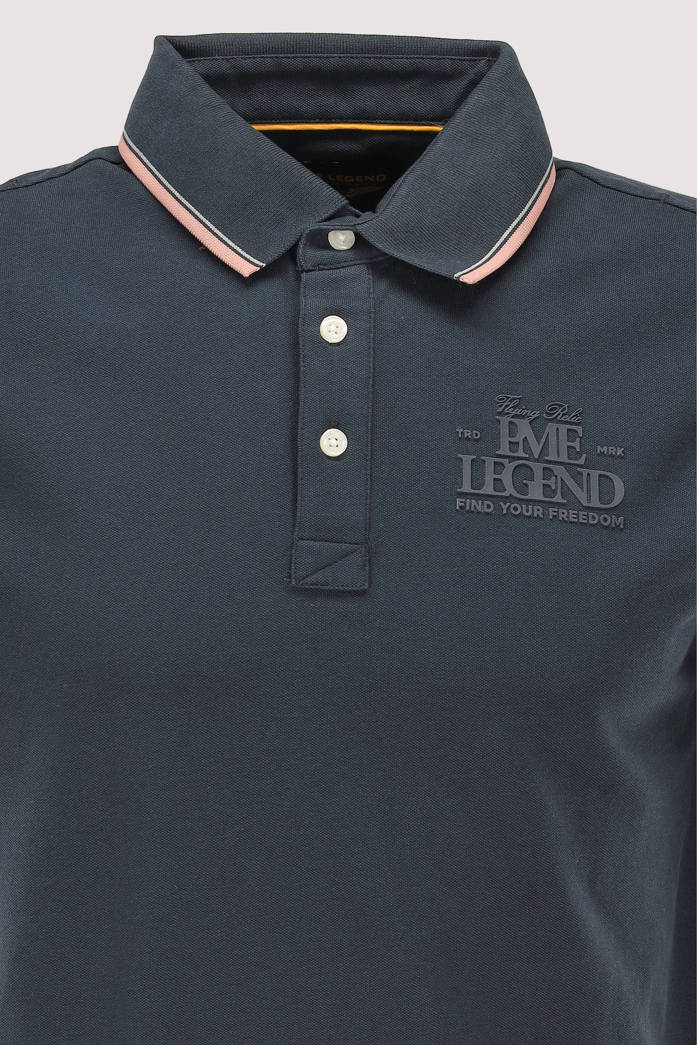 PME Legend - Short sleeve polo stretch piqu