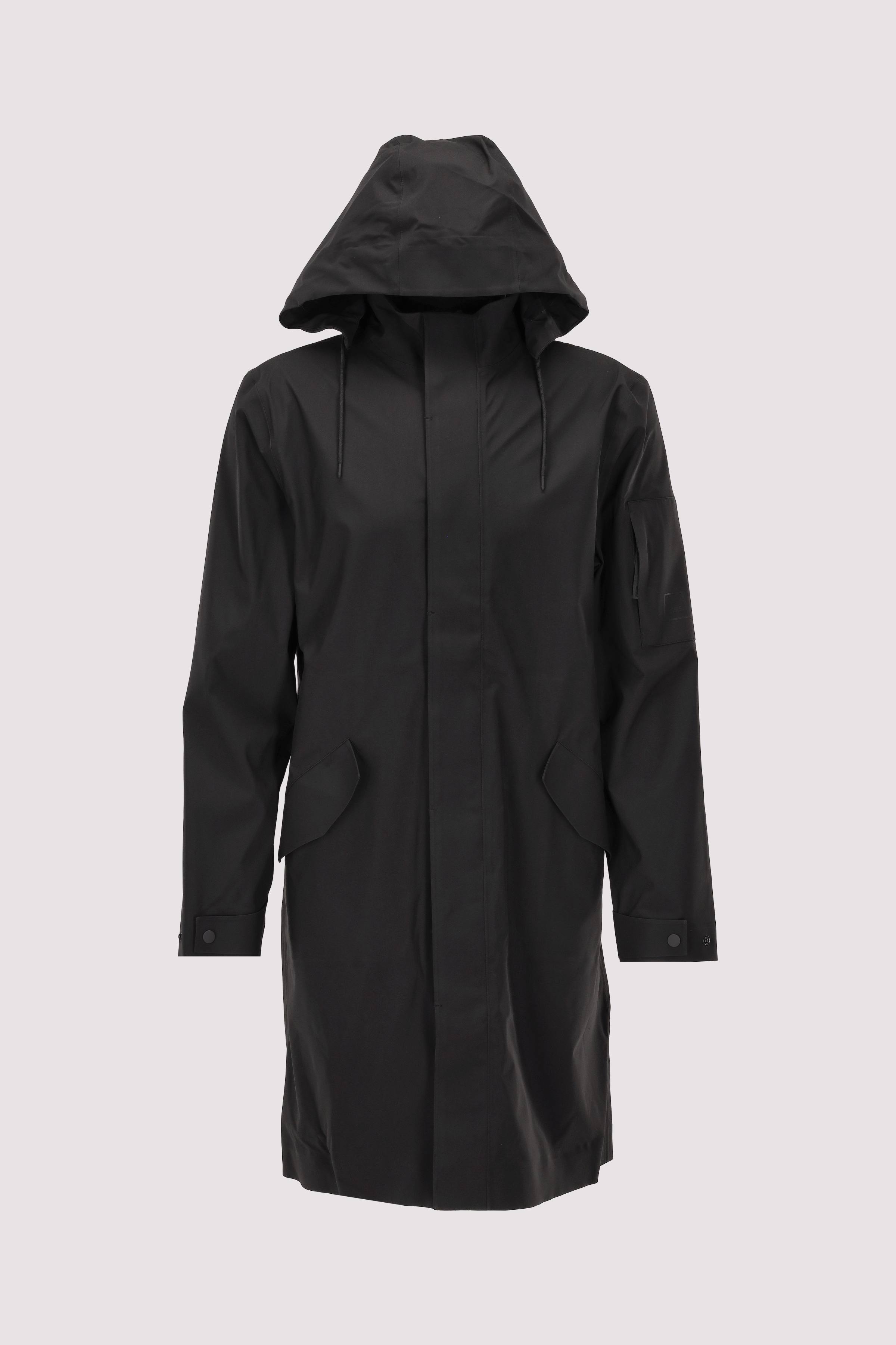 Rains - Rains Regenmantel Schwarz 100% Polyester