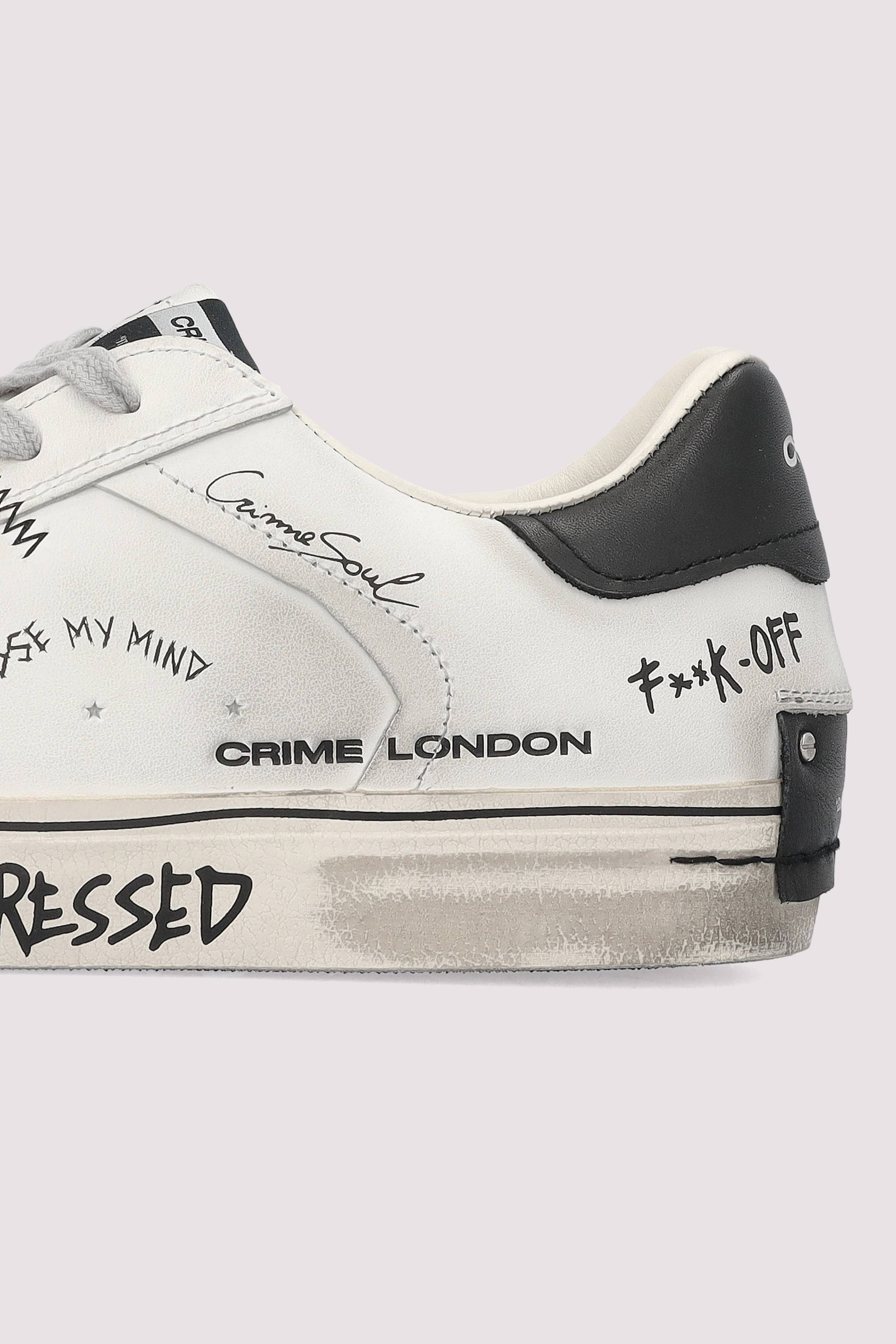 Crime London Sneaker bunt Leder