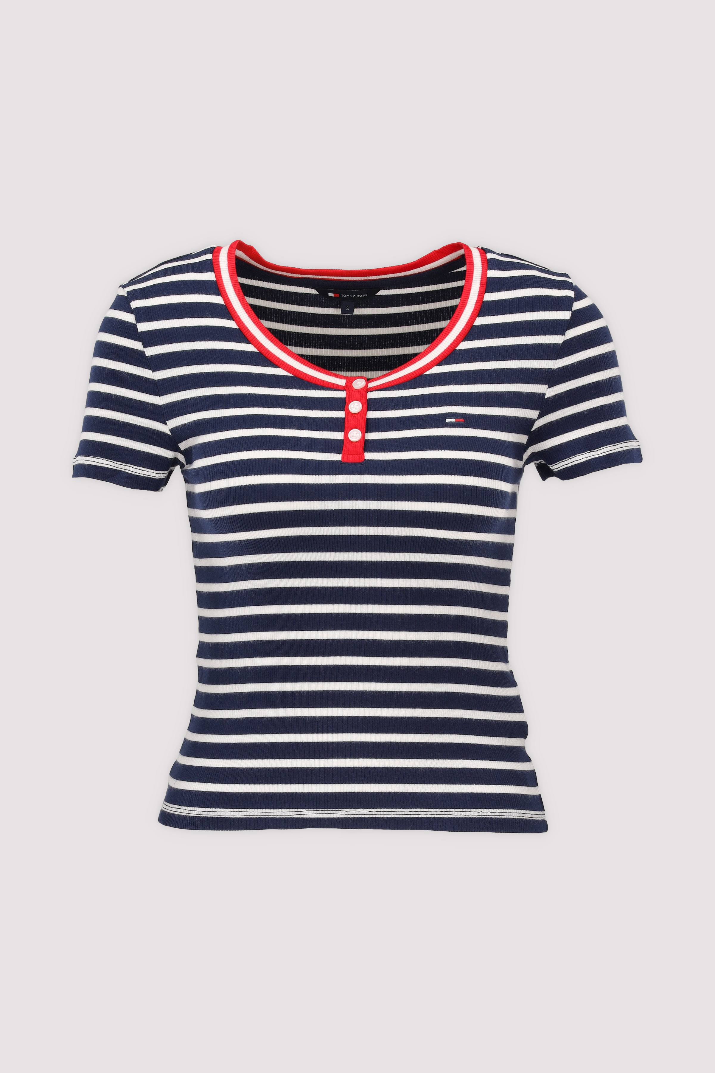 TJW SLIM HENLEY SS TEE