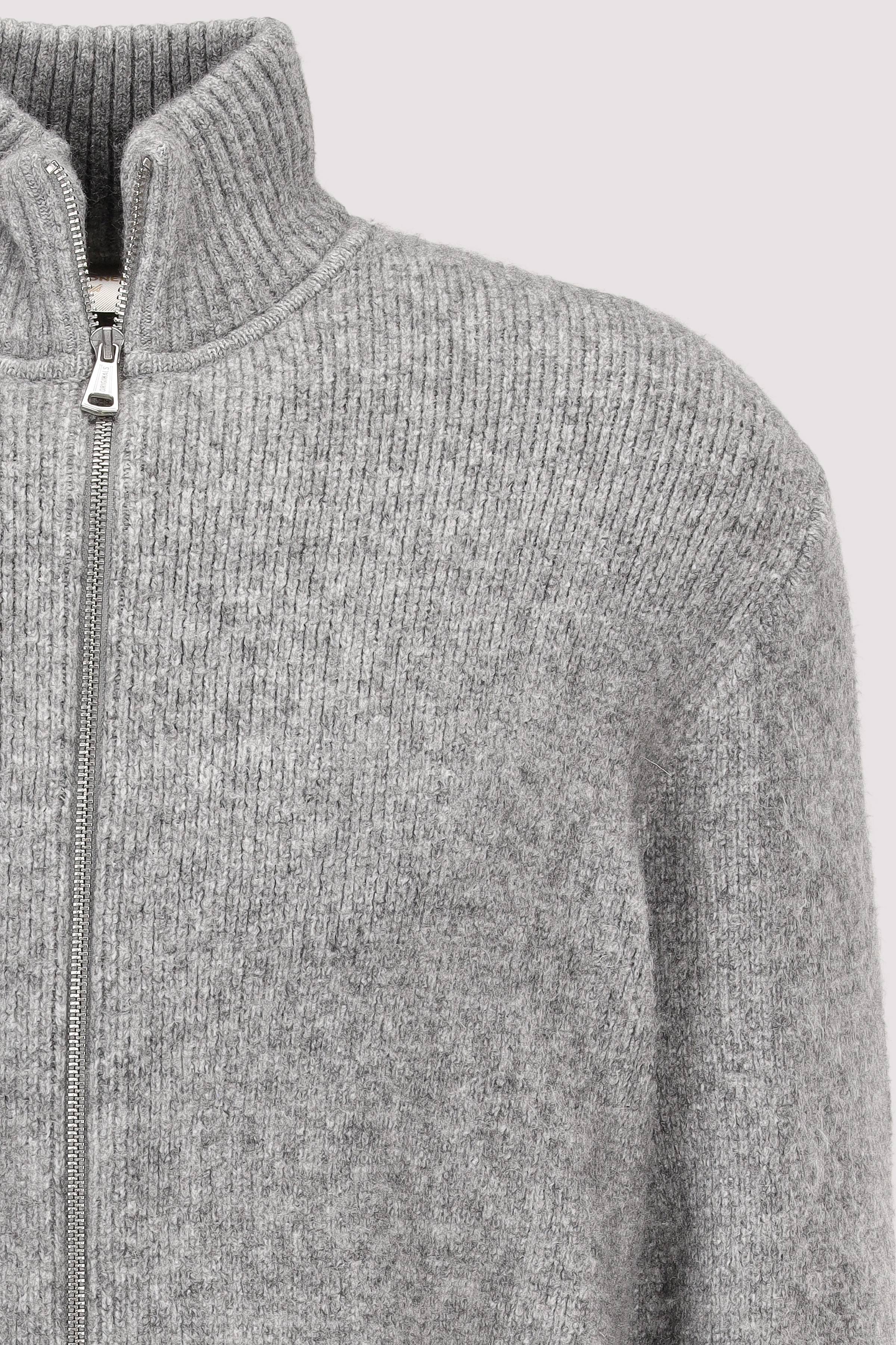 Jack and Jones - Jack and Jones Rundhalspullover grau