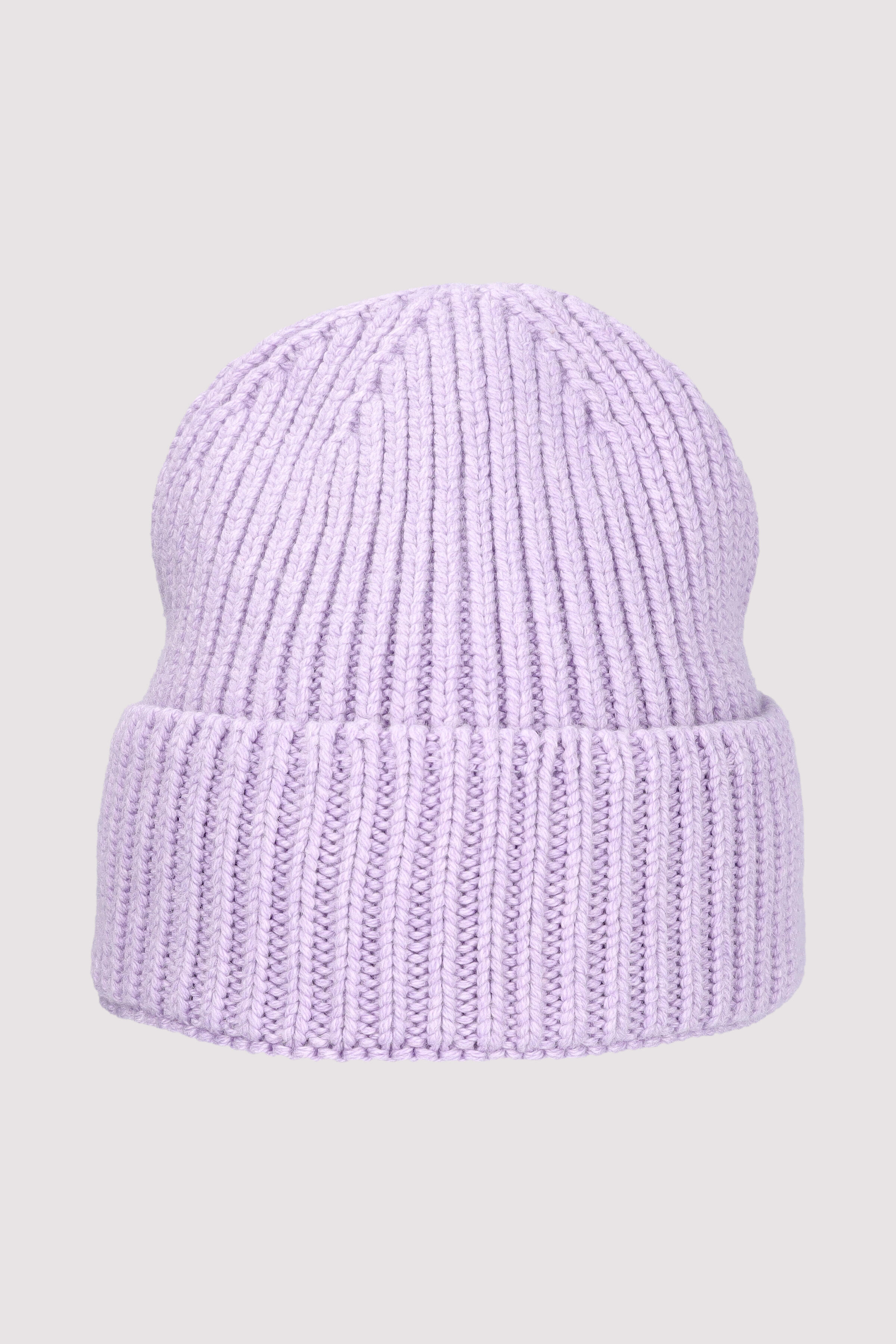 Unio Hamburg - Lavendelfarbene Merino-Kaschmir Mütze