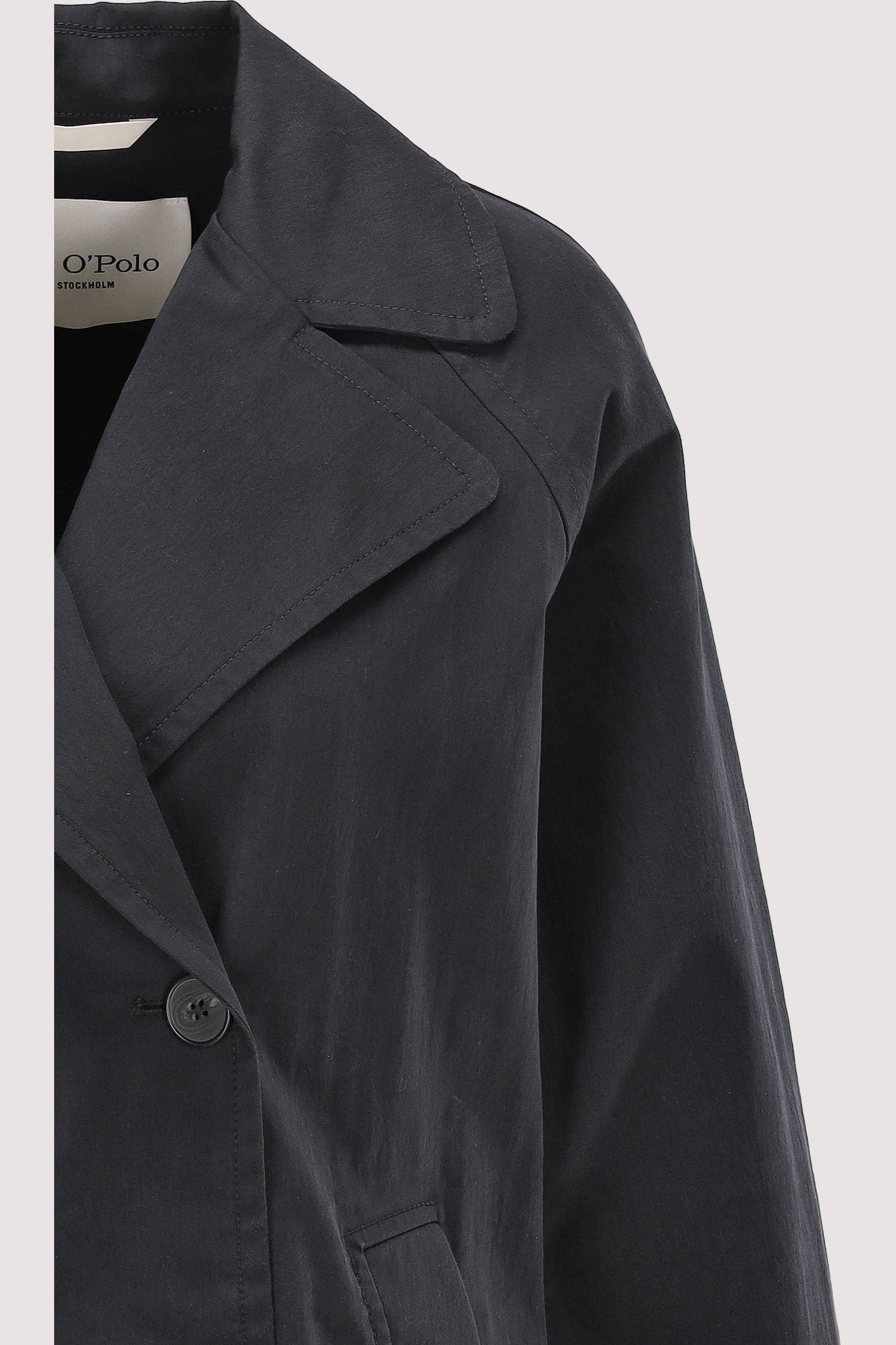 Marc O´Polo International - Cotton blend trench cape, lape Marc O´Polo International - Cotton blend trench cape, lape