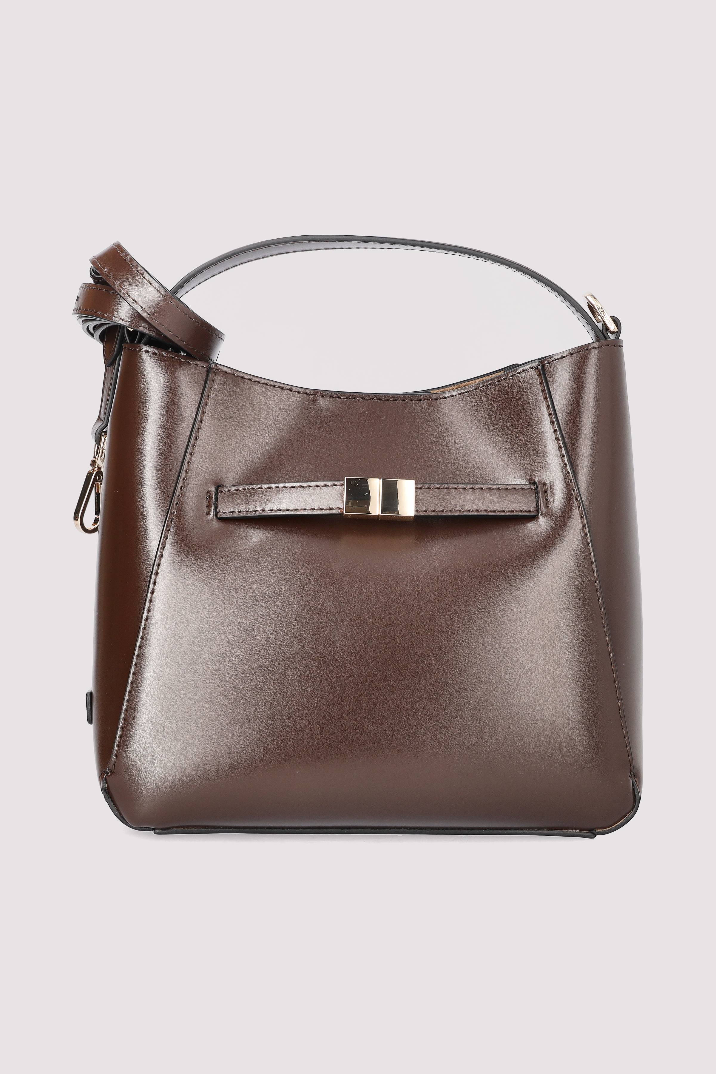 Marc O'Polo Lederhandtasche braun