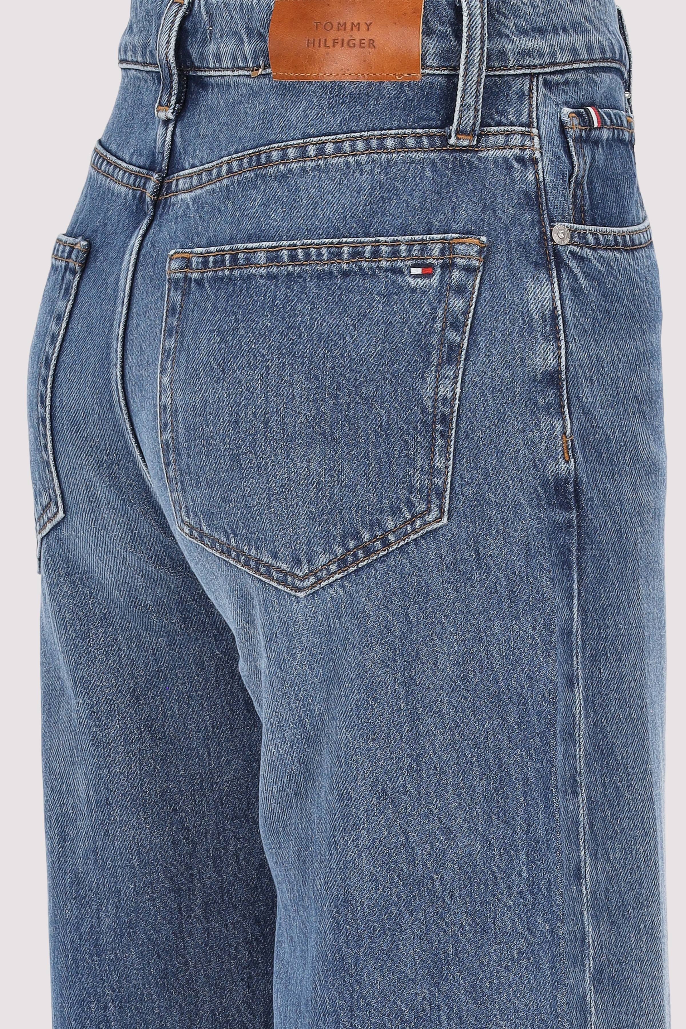 Tommy Hilfiger - DNM FLO WIDE LEG HW