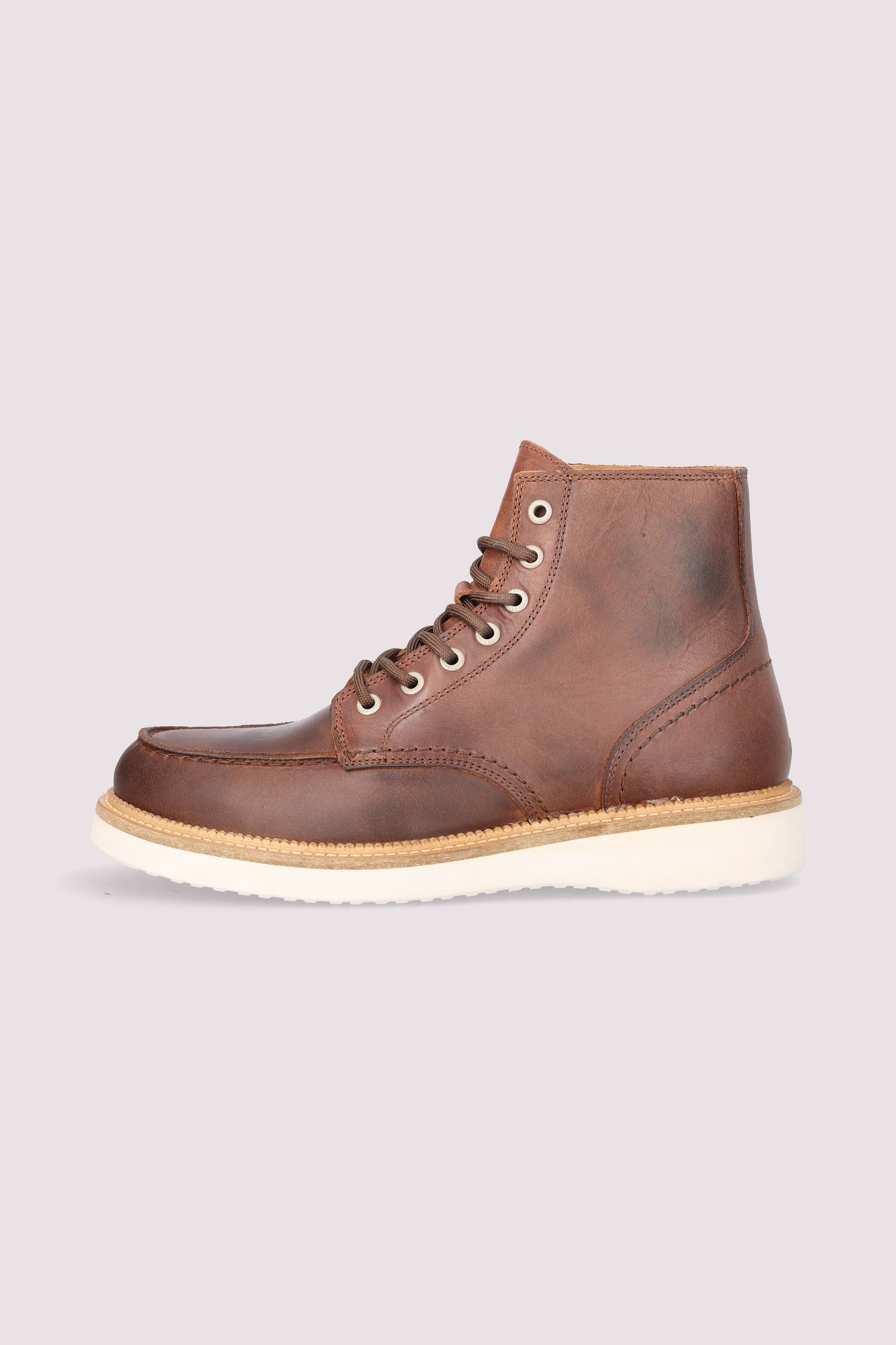 SLHTEO NEW LEATHER MOC-TOE BOO