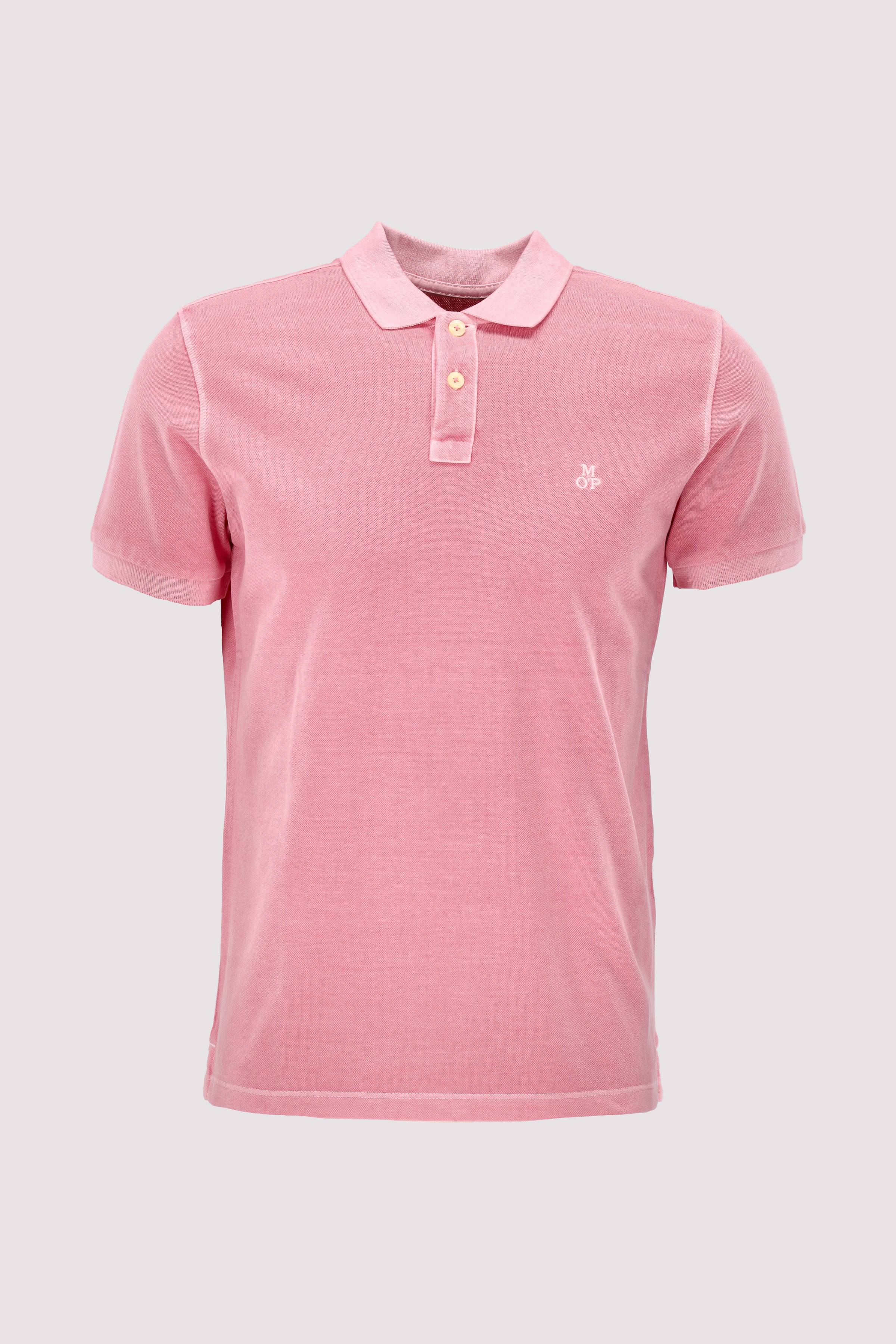 Polo, short sleeve, rib detail