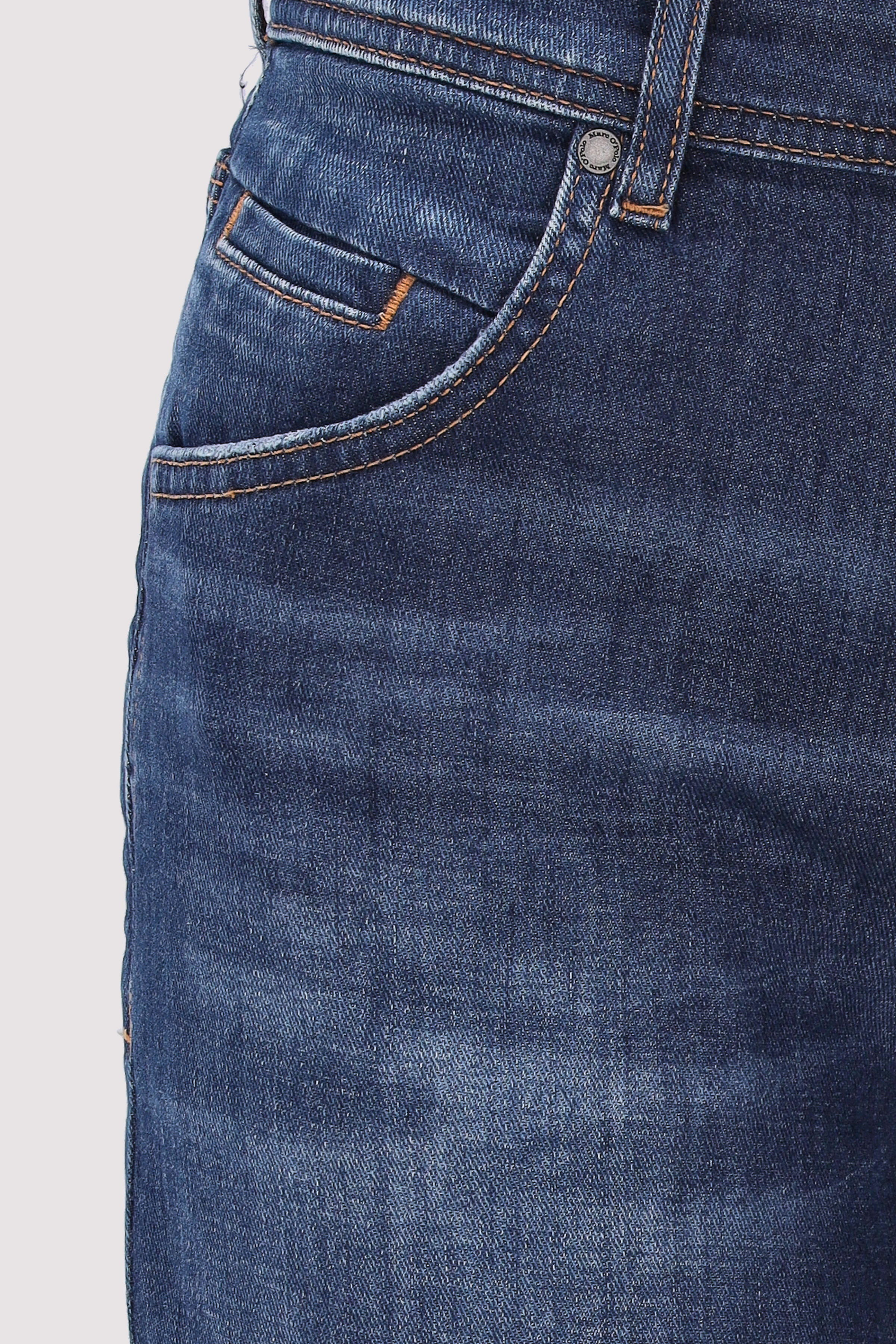 Marc O´Polo International - Denim Trouser, mid waist, boyf