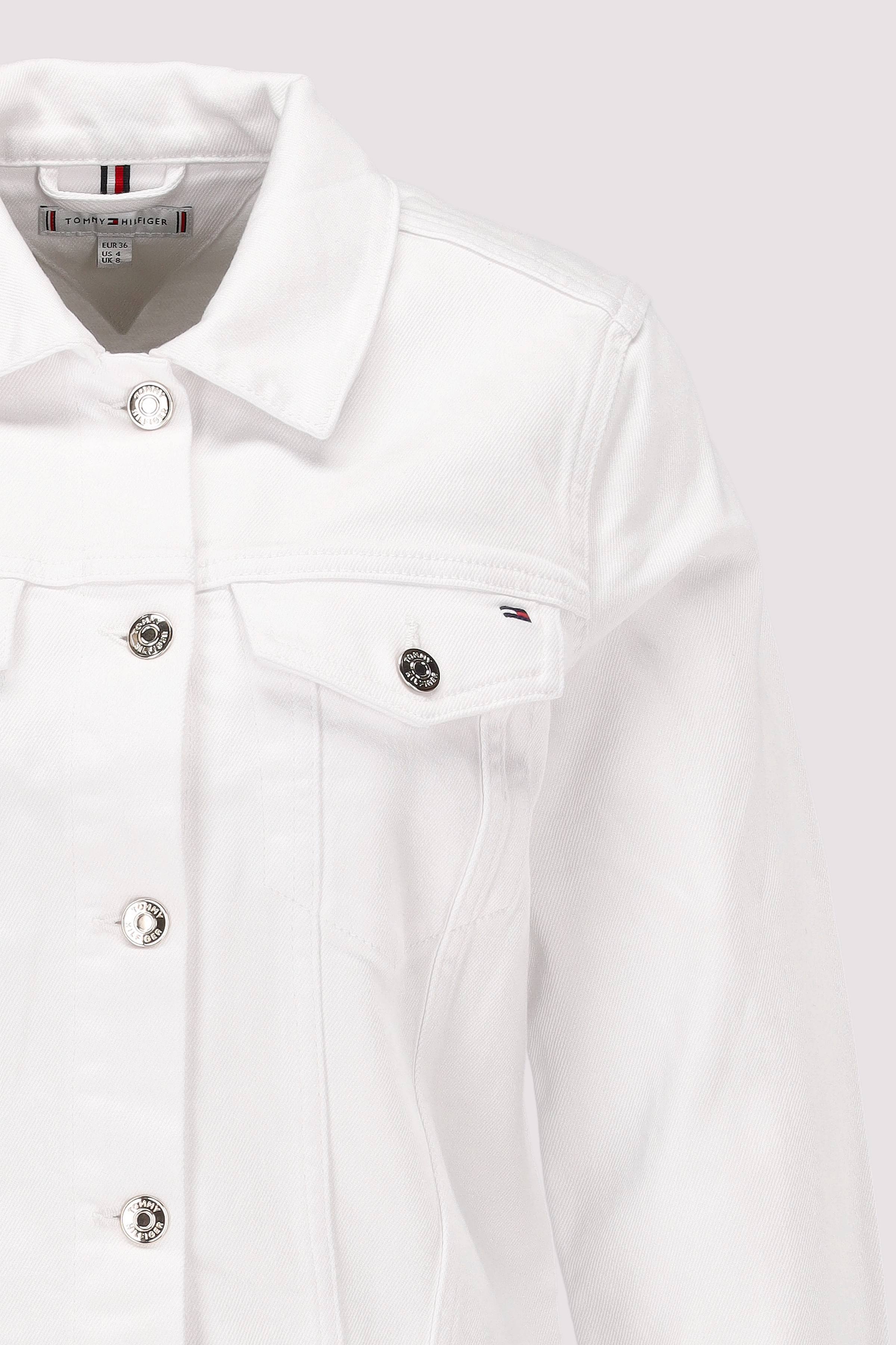 Tommy Hilfiger - DNM SLIM JACKET WHITE Tommy Hilfiger - DNM SLIM JACKET WHITE